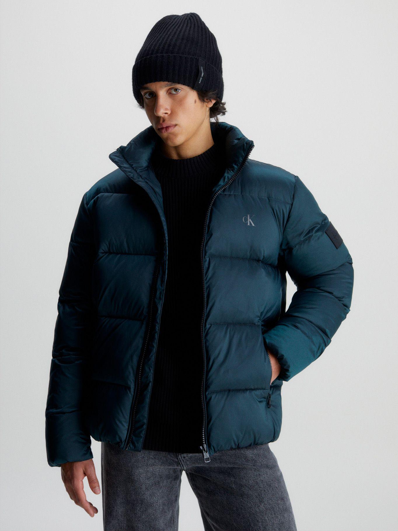 Parka Ripstop Puffer Azul Calvin Klein-0