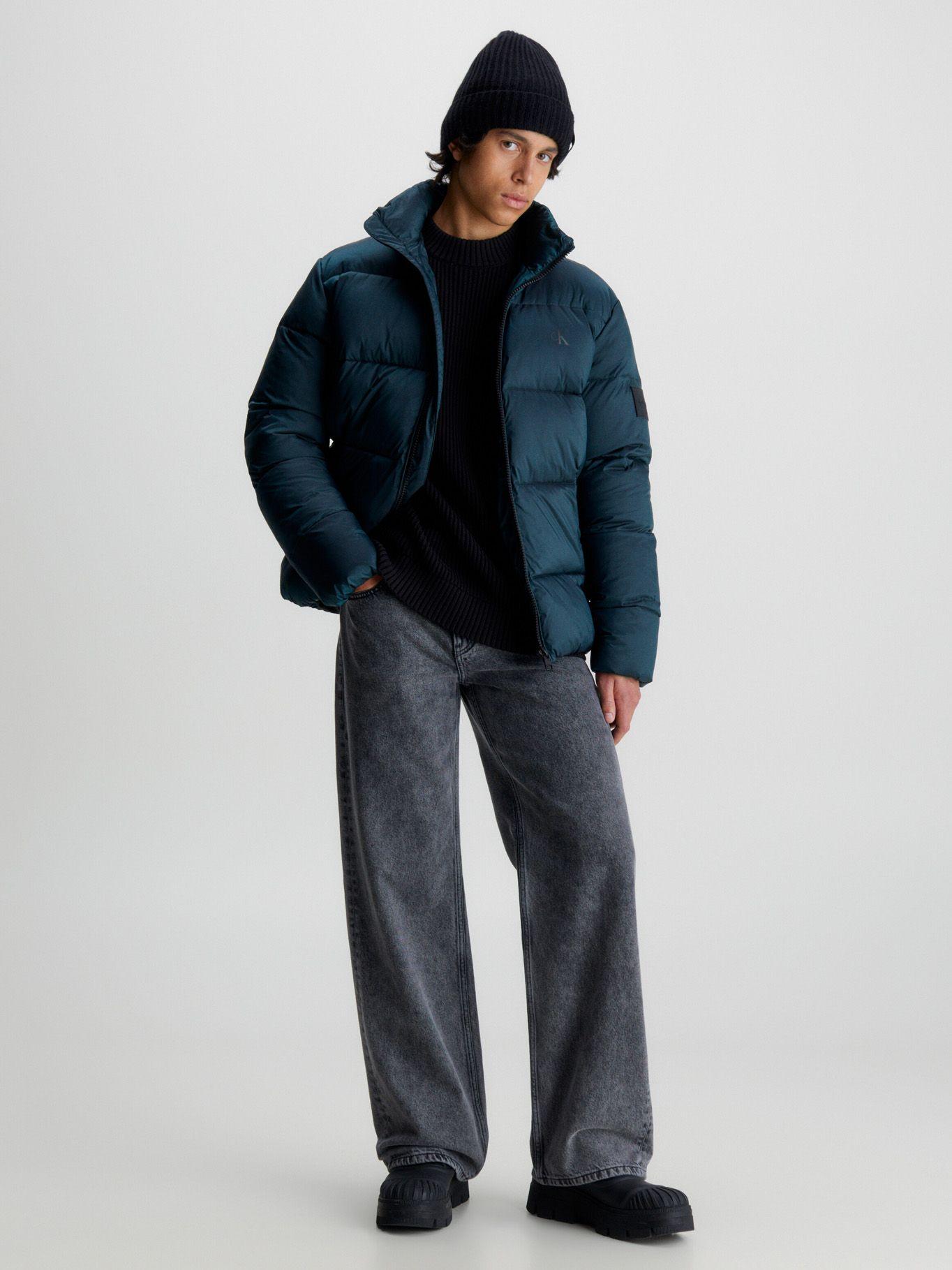 Parka Ripstop Puffer Azul Calvin Klein-1