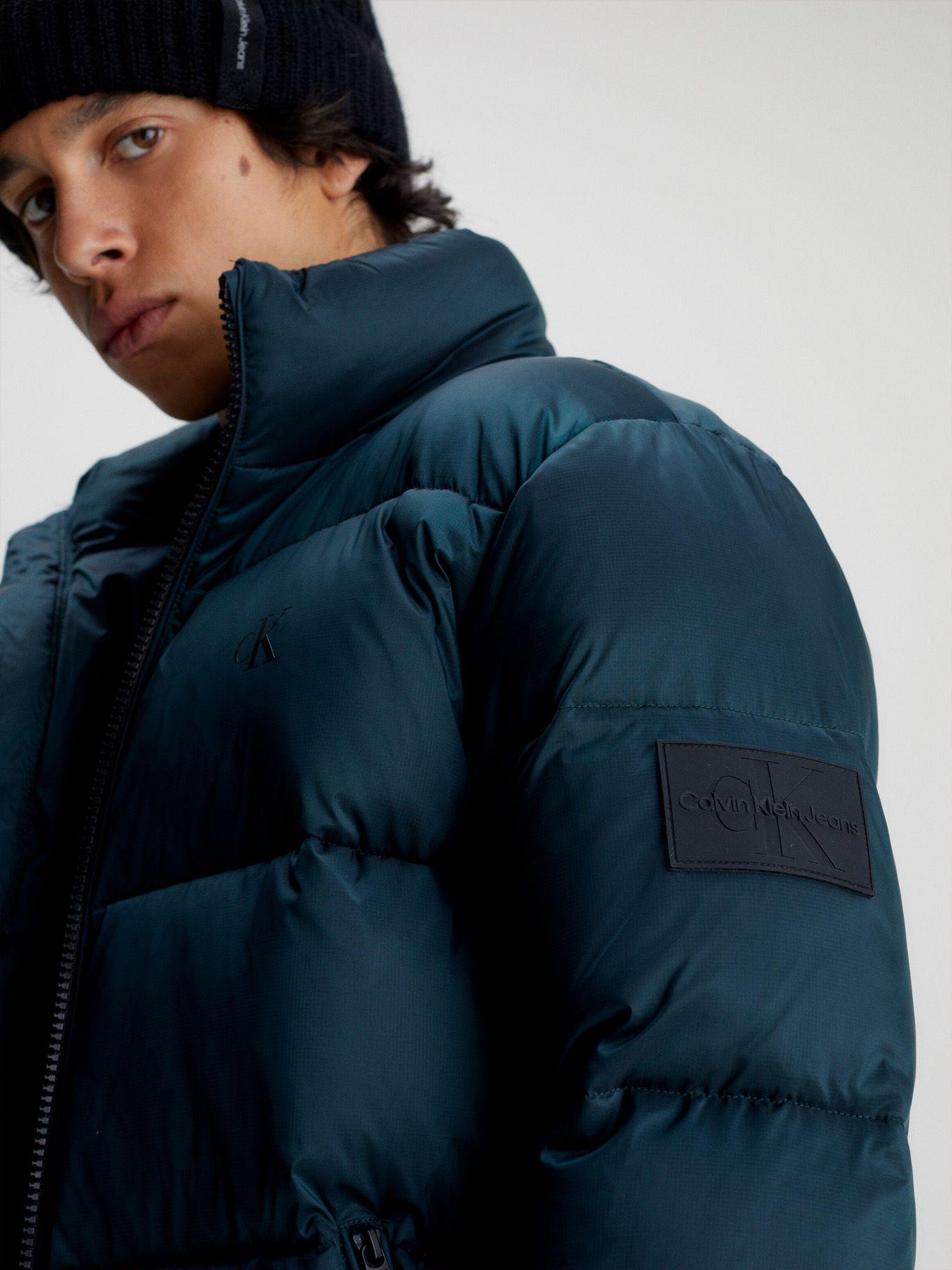 Parka Ripstop Puffer Azul Calvin Klein-3