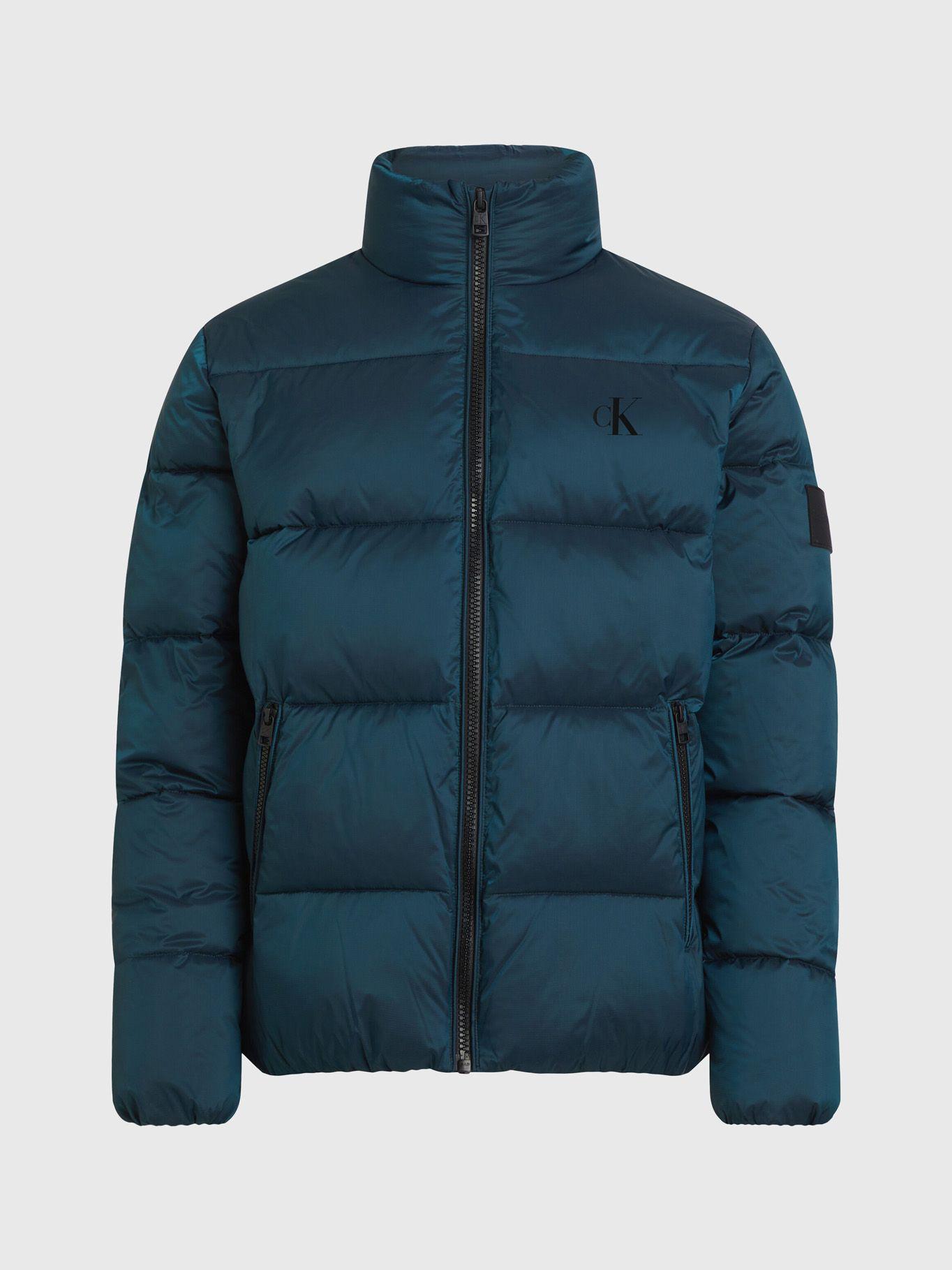 Parka Ripstop Puffer Azul Calvin Klein-4