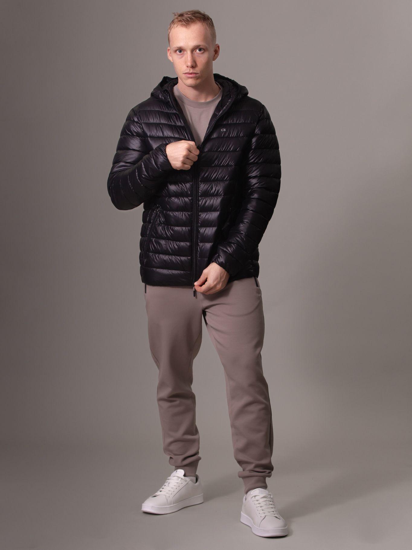 Parka con Gorro Packable BLK Negro Calvin Klein-1