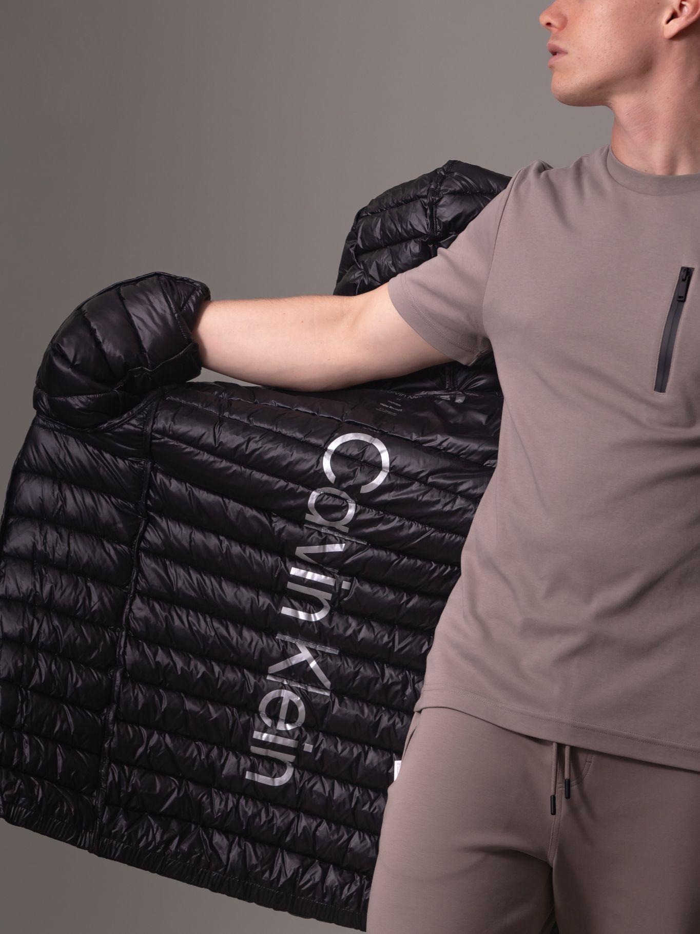 Parka con Gorro Packable BLK Negro Calvin Klein-5