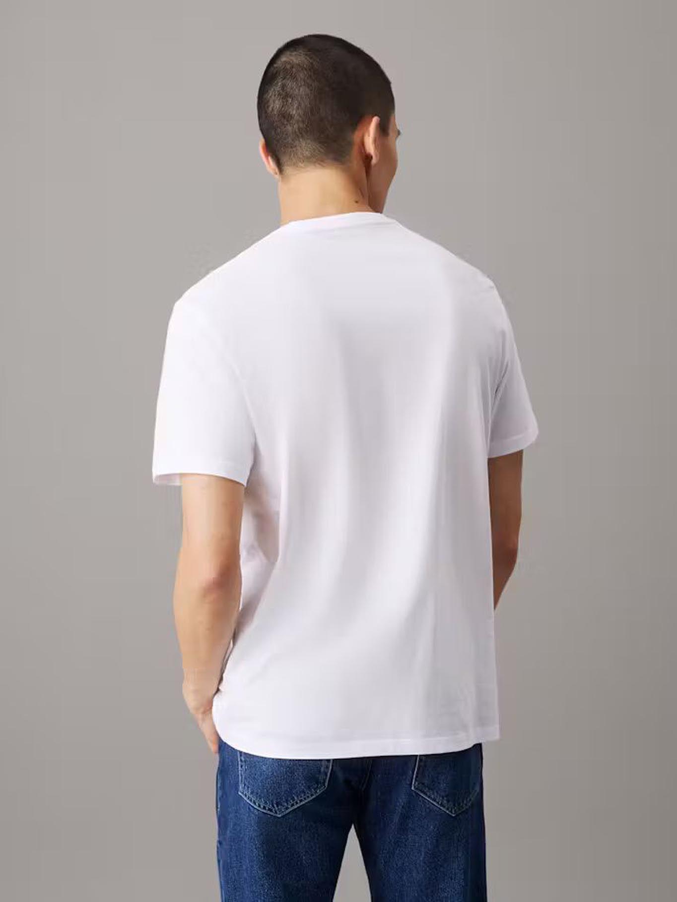 Polera Monogram Tee Blanco Calvin Klein-2