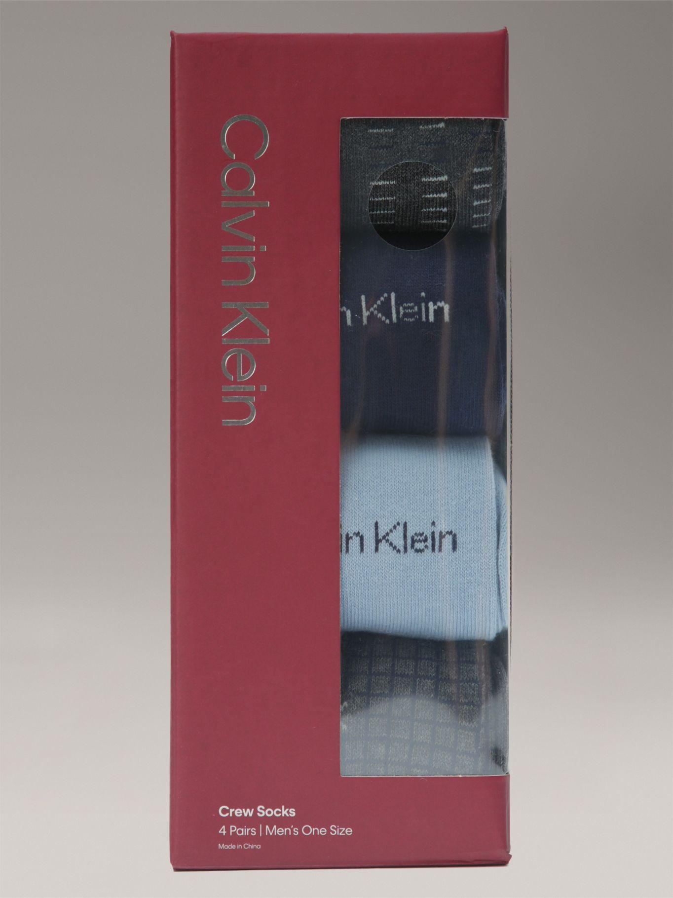 Pack de 4 Calcetines de Algodón Multicolor Calvin Klein-2
