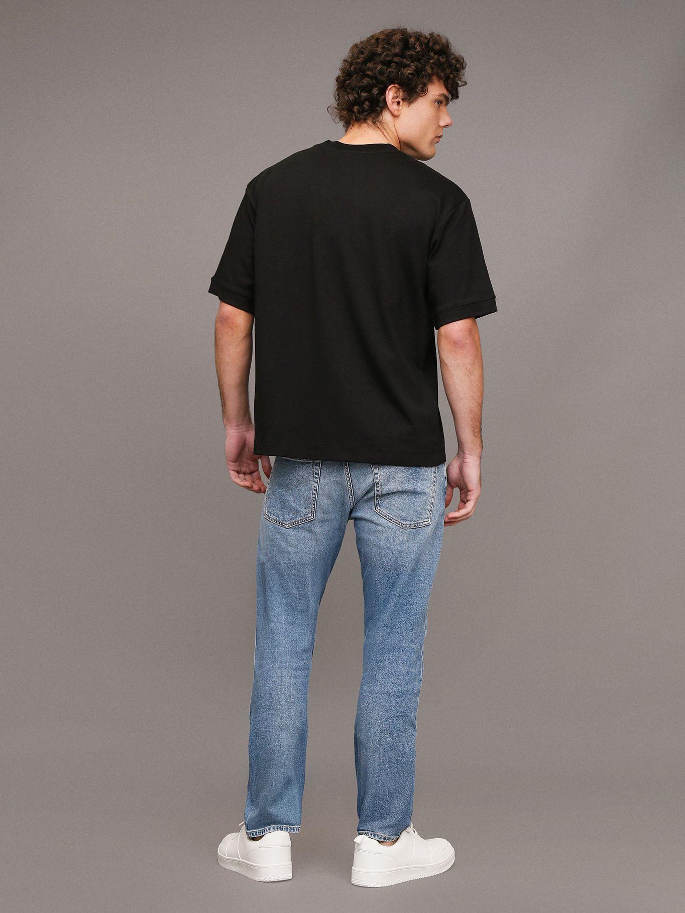 Jeans Slim Tapered Azul Calvin Klein-2
