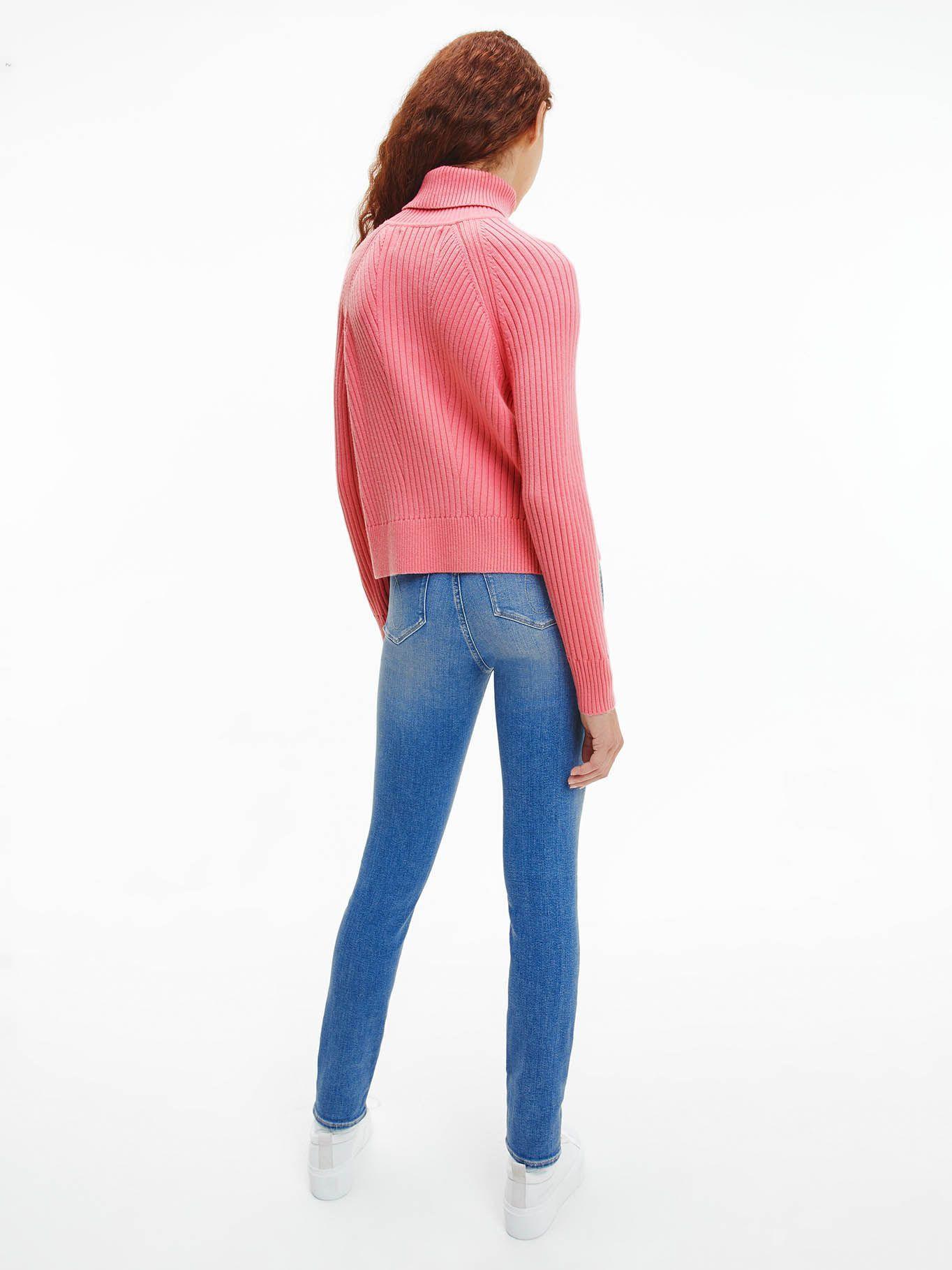 Suéter Monogram Embroidery Rosa Calvin Klein-2