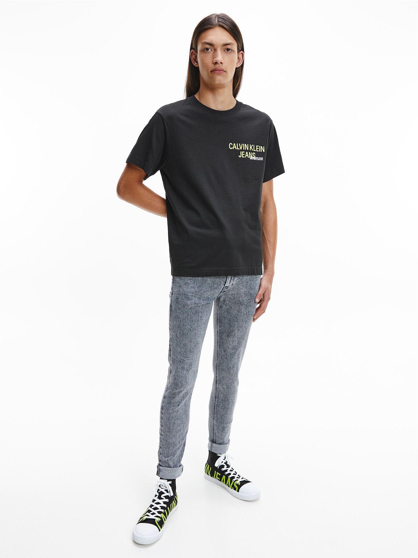 Polera Urban Back Graphic Negro Calvin Klein-1