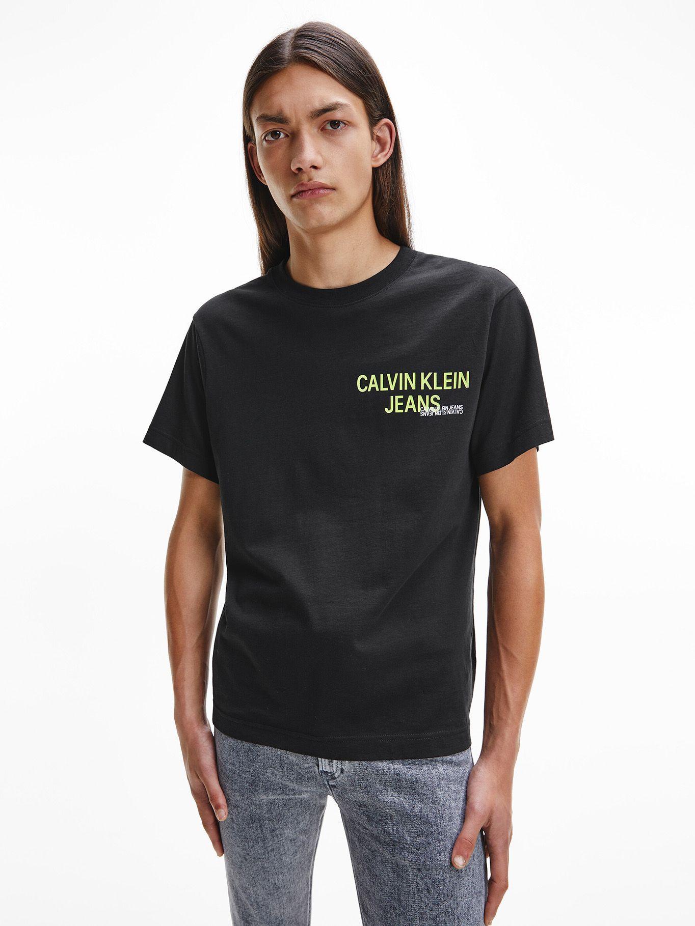 Polera Urban Back Graphic Negro Calvin Klein-0