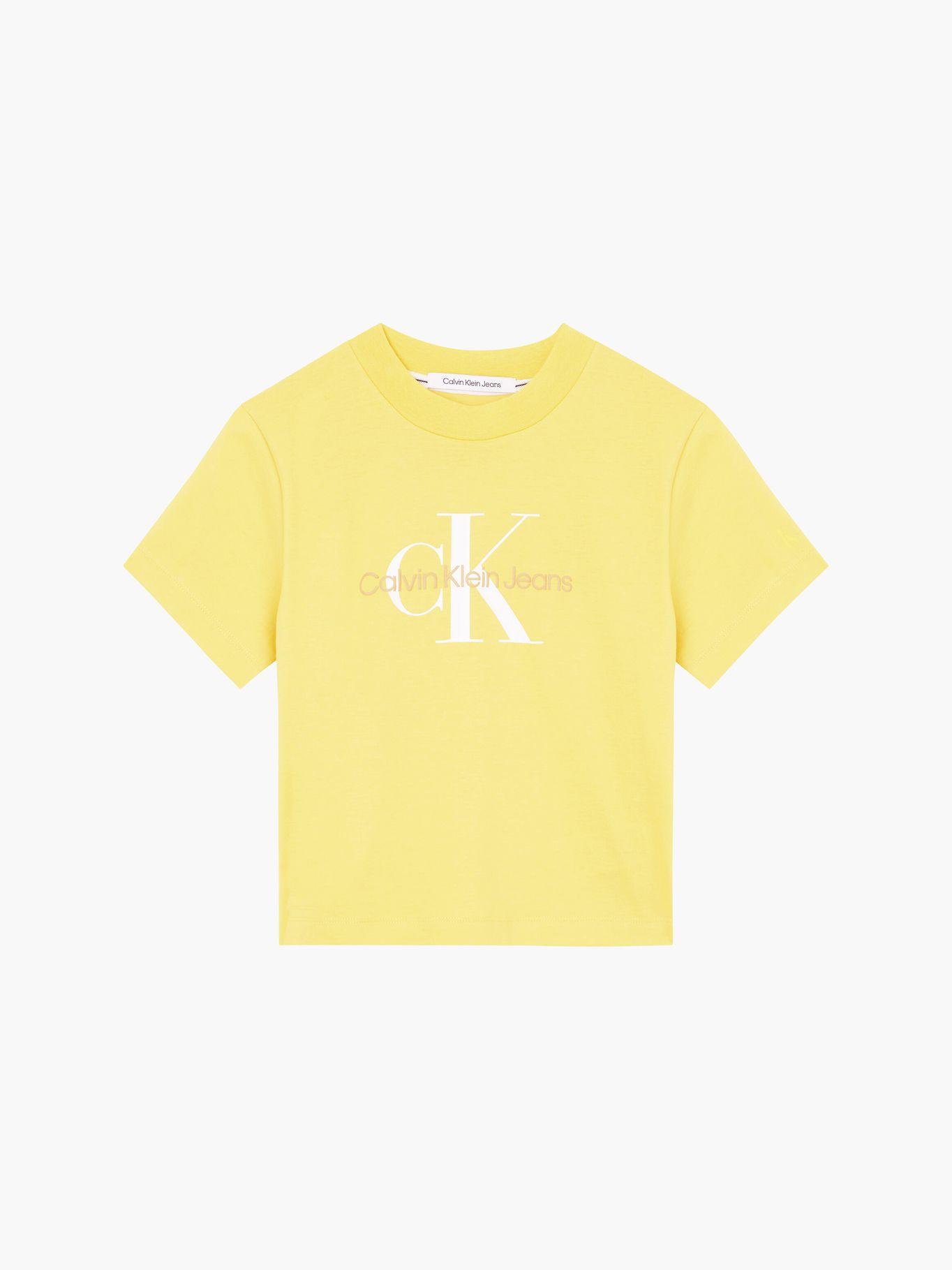 Polera Monogram Baby Amarillo Calvin Klein-4