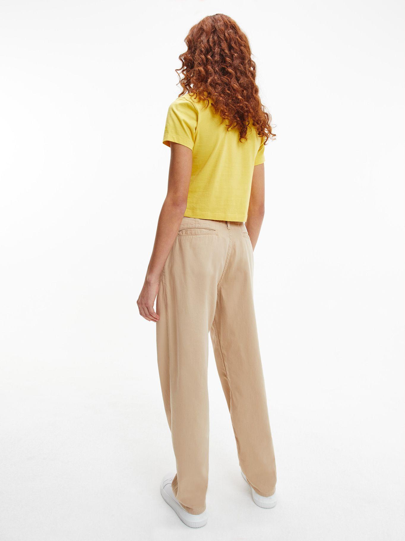 Polera Monogram Baby Amarillo Calvin Klein-2