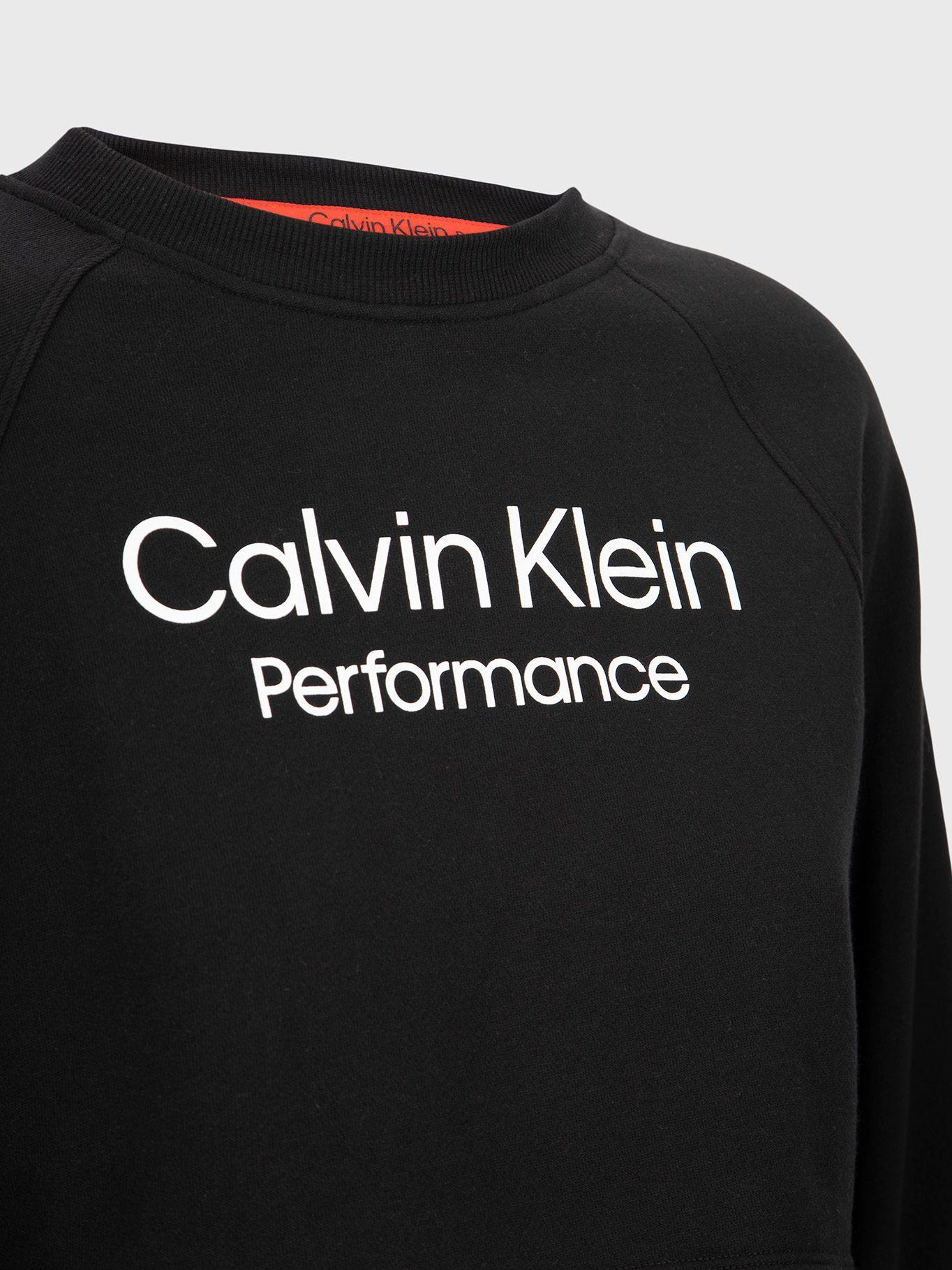 Polerón Raglan Negro Calvin Klein-2