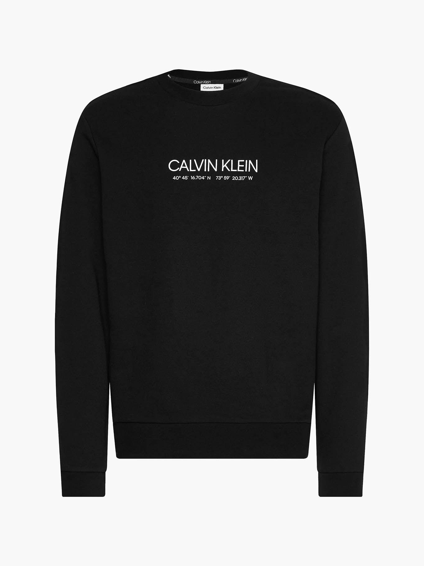 Polerón Logo Coordinates Negro Calvin Klein-4