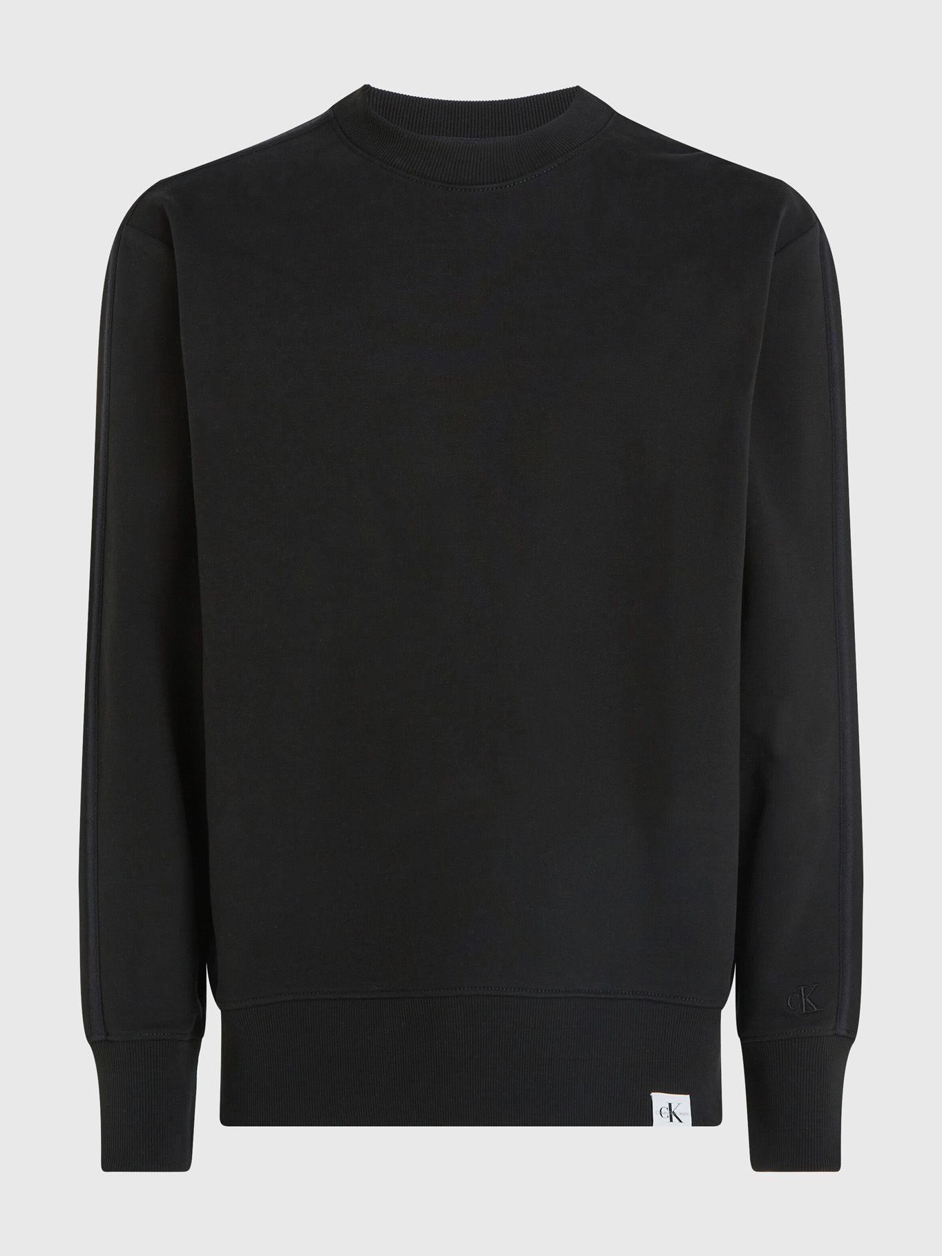 Polerón Woven Tab Negro Calvin Klein-4