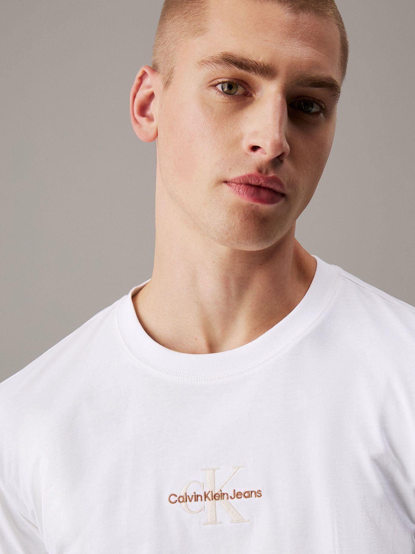 Polera Monologo Blanco AF Calvin Klein-3