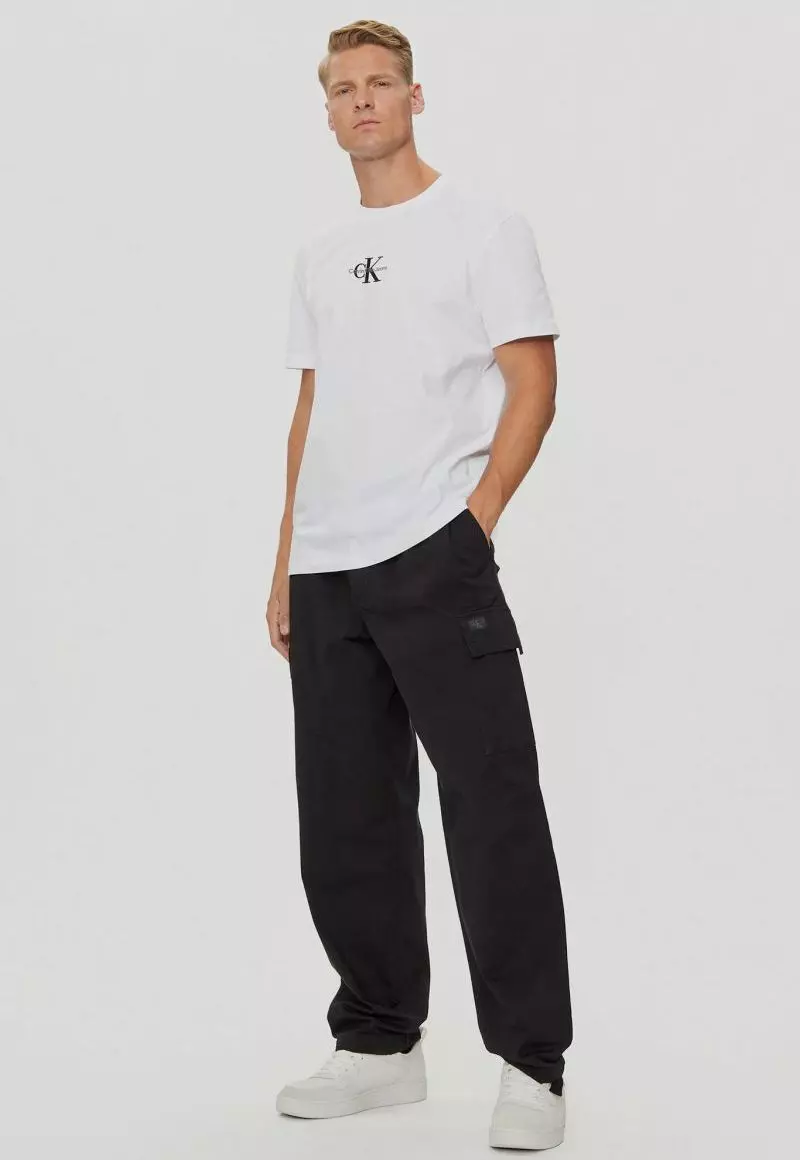 Polera Monologo Blanco AF Calvin Klein-1