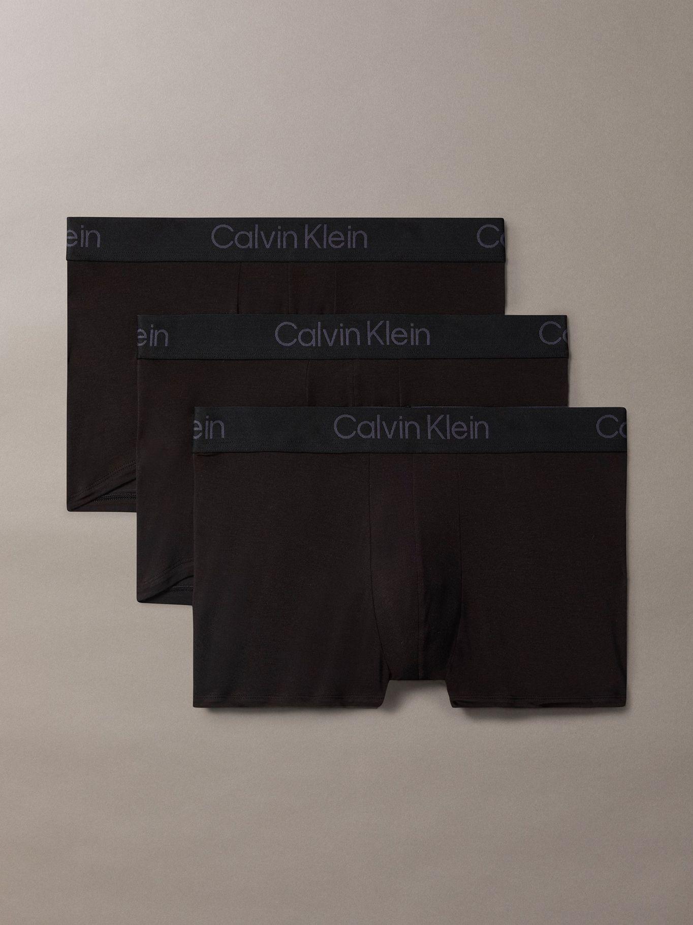 Pack 3 Bóxers Trunk Ultra Soft Modal Negro Calvin Klein-0