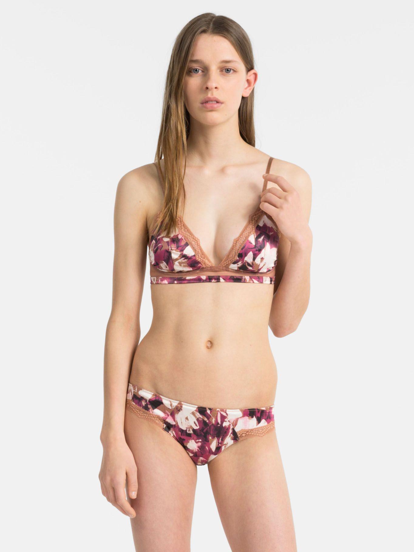 Brasier Triangulo CK Black Beige Calvin Klein-0