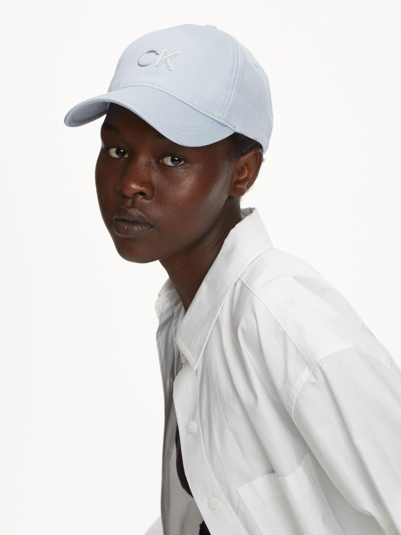 Gorra de béisbol con logo Blanco Calvin Klein-2