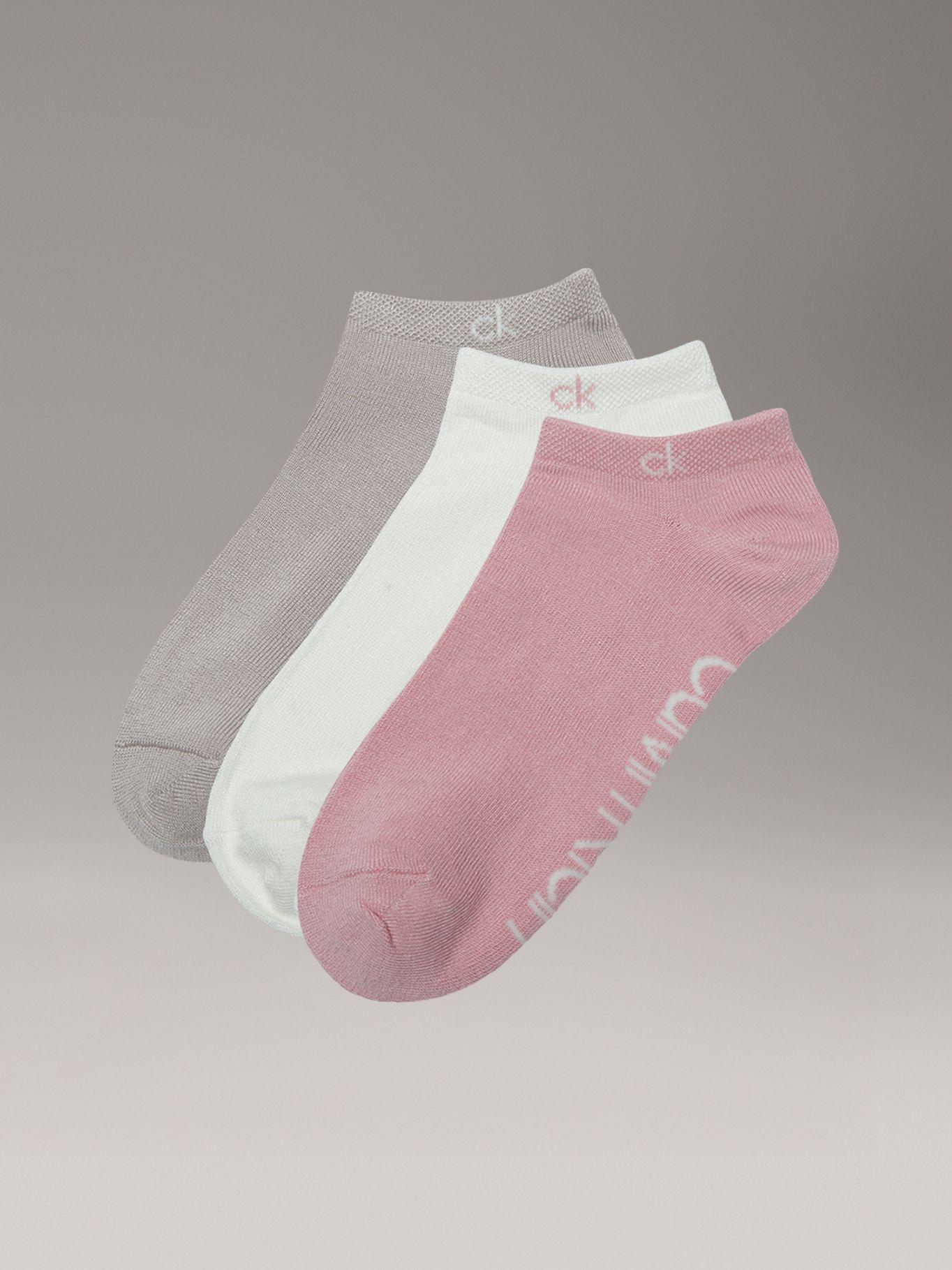 Pack de 3 Calcetin Super Suaves Multicolor Calvin Klein-0