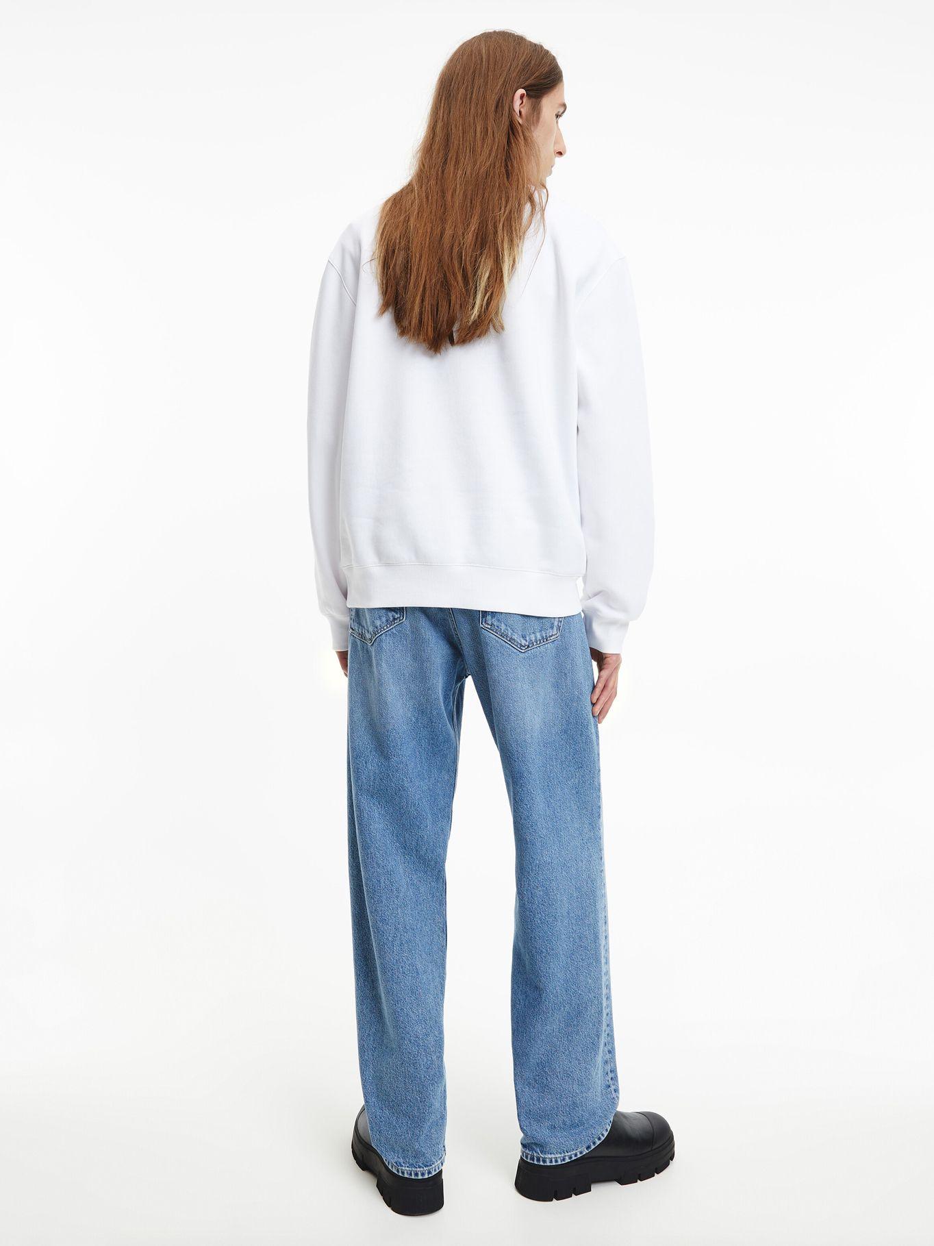 Polerón Monologo Blanco YAF Calvin Klein-2