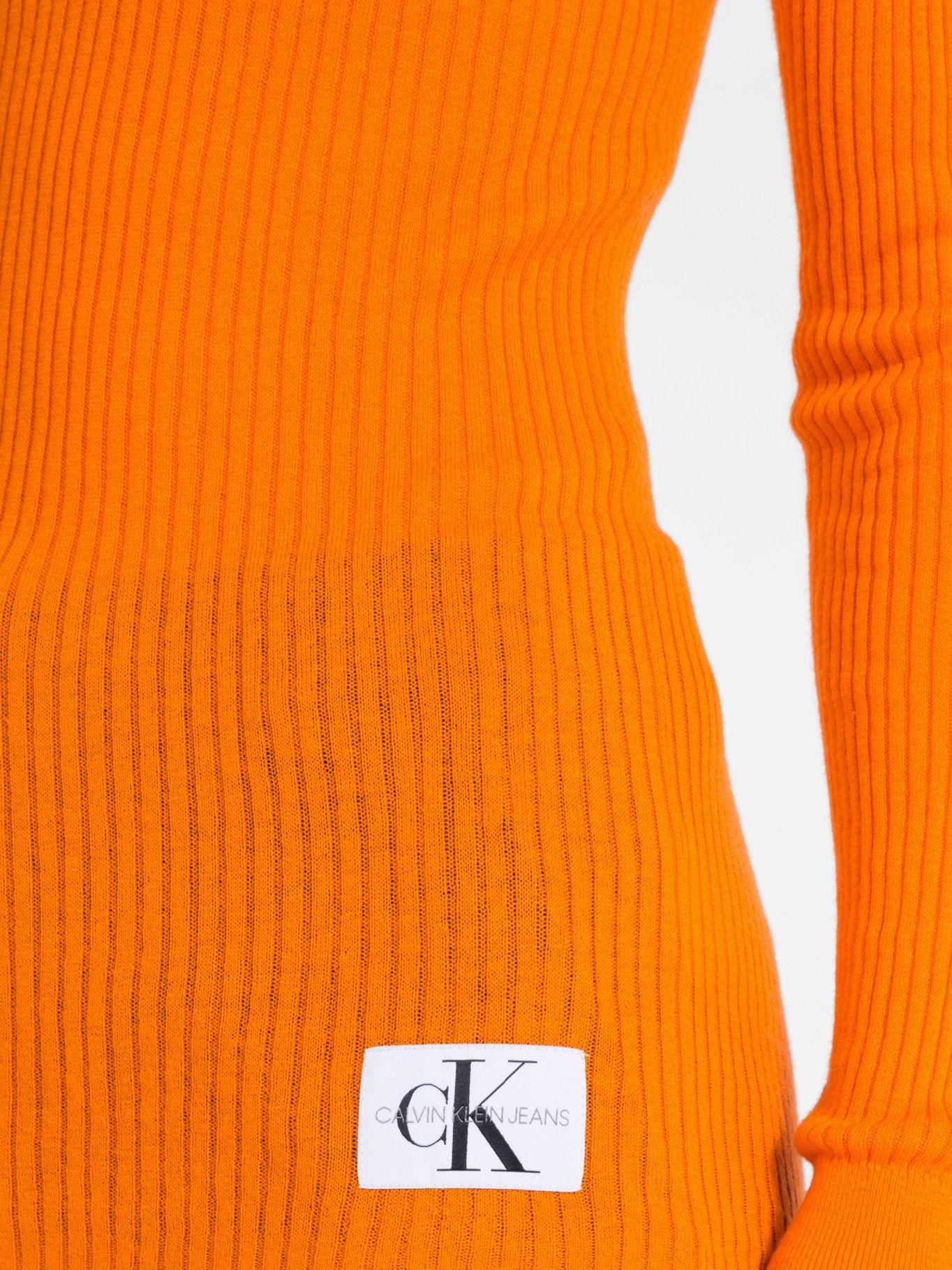 Suéter Rib Silk Naranja Calvin Klein-2