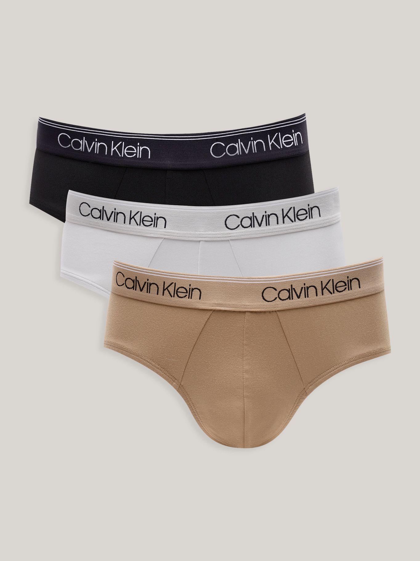 Pack 3 Slips Micro Stretch Multicolor Calvin Klein-0