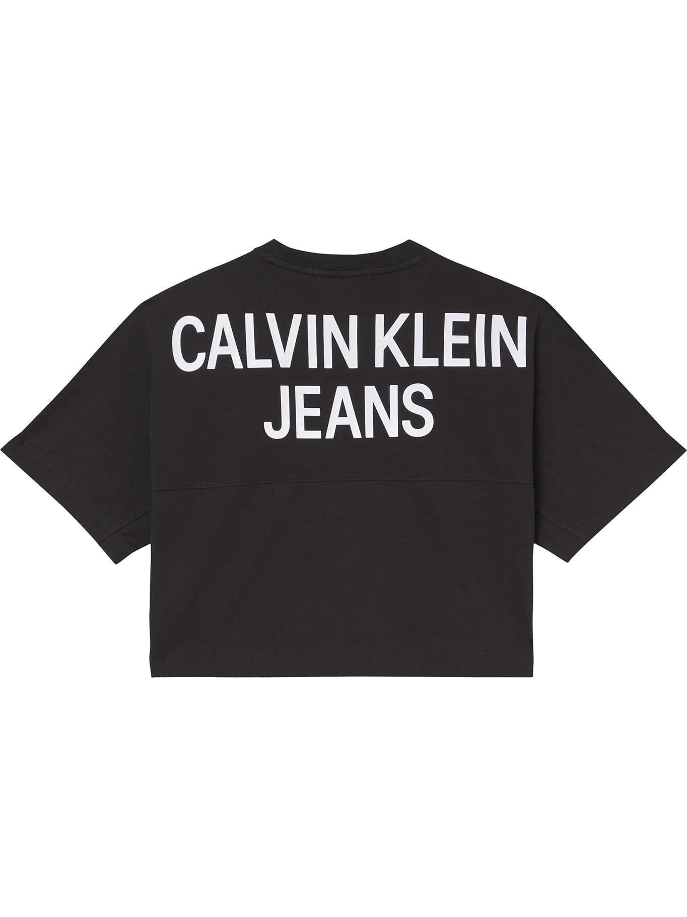 Polera Institutional Dolman Negro Calvin Klein-1
