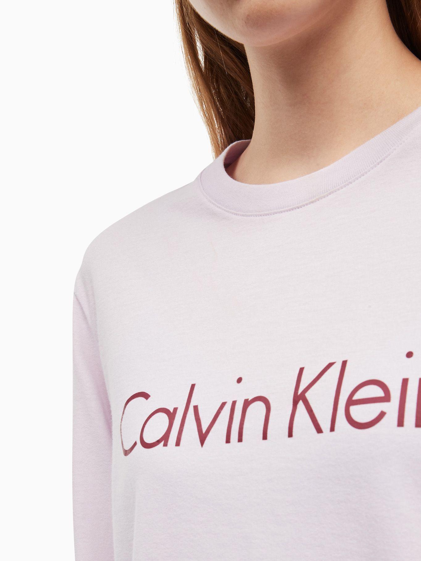 Polera Pijama Comfort Rosa Calvin Klein-3