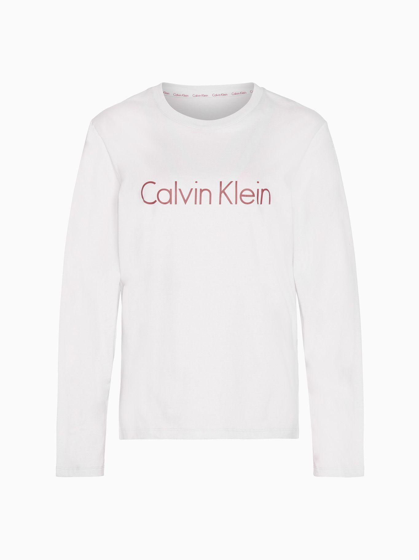 Polera Pijama Comfort Rosa Calvin Klein-0