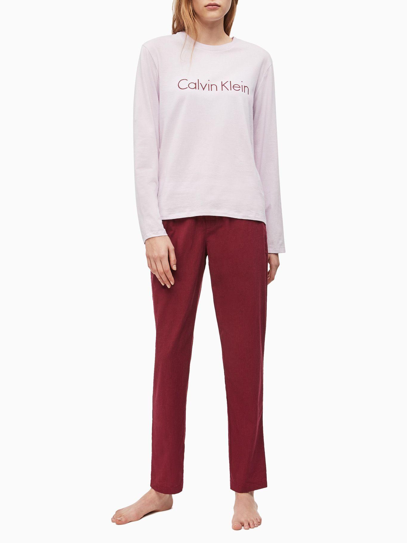 Polera Pijama Comfort Rosa Calvin Klein-1