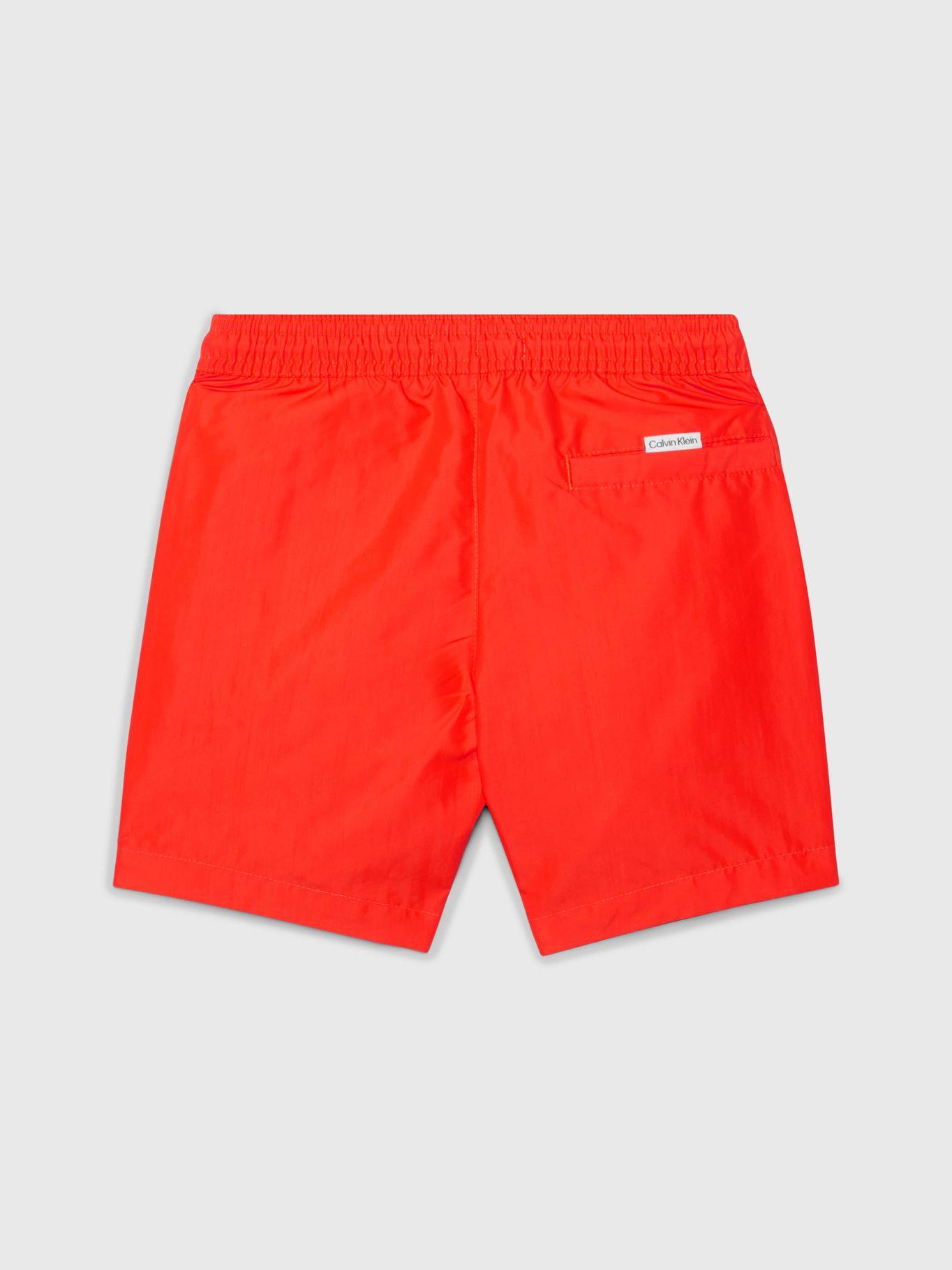 Traje de Baño Niño Logo Tape Rojo Calvin Klein-1