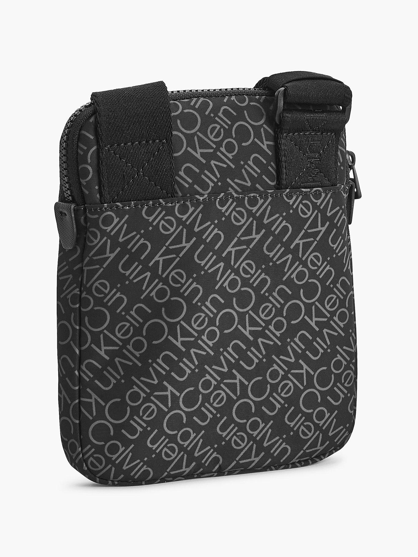 Messenger Ck Code Flatpack Negro Logo Calvin Klein-1