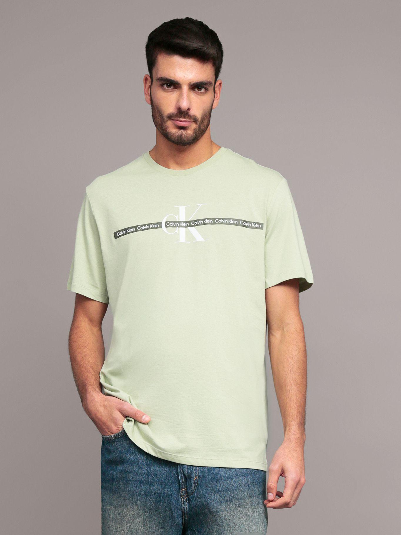 Polera Repeat Layere Verde Calvin Klein-0