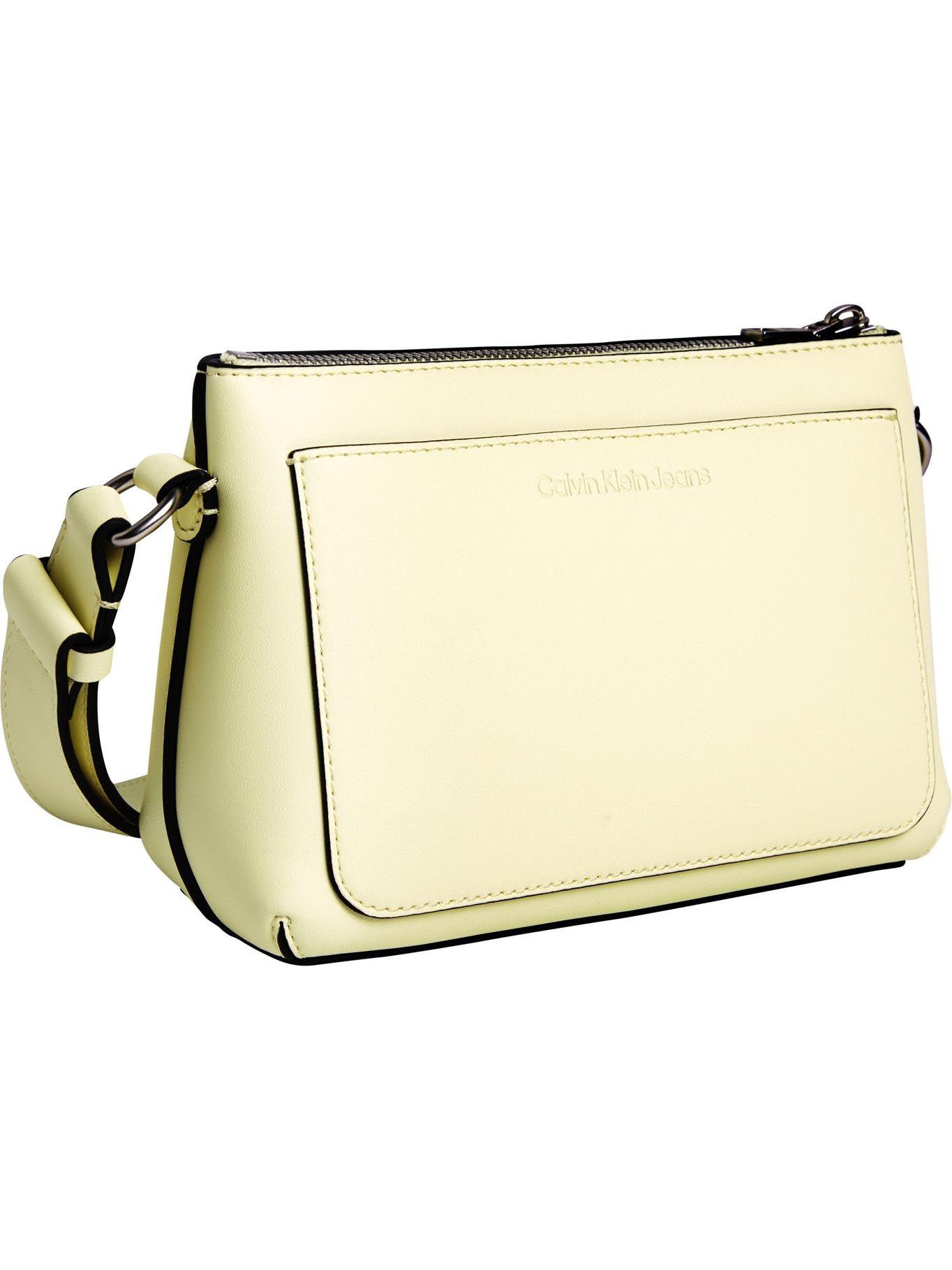 Bandolera Sculpted Camera Amarillo Calvin Klein-1