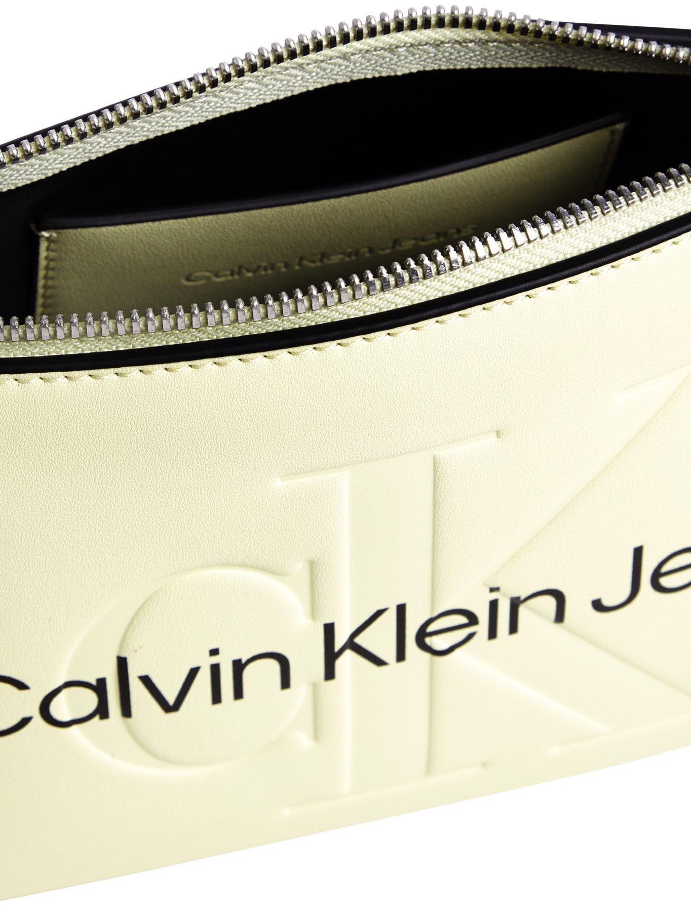 Bandolera Sculpted Camera Amarillo Calvin Klein-2