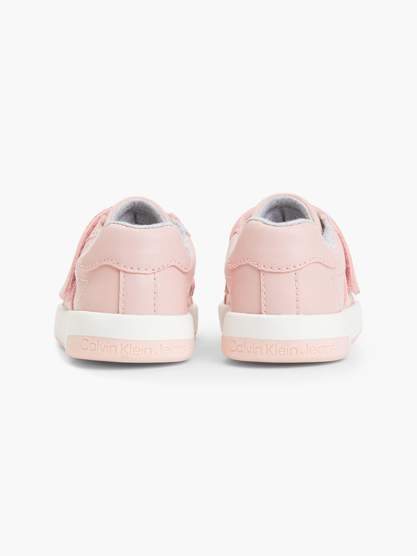 Zapatilla Low Cut Velcro Pink Rosado Calvin Klein-1