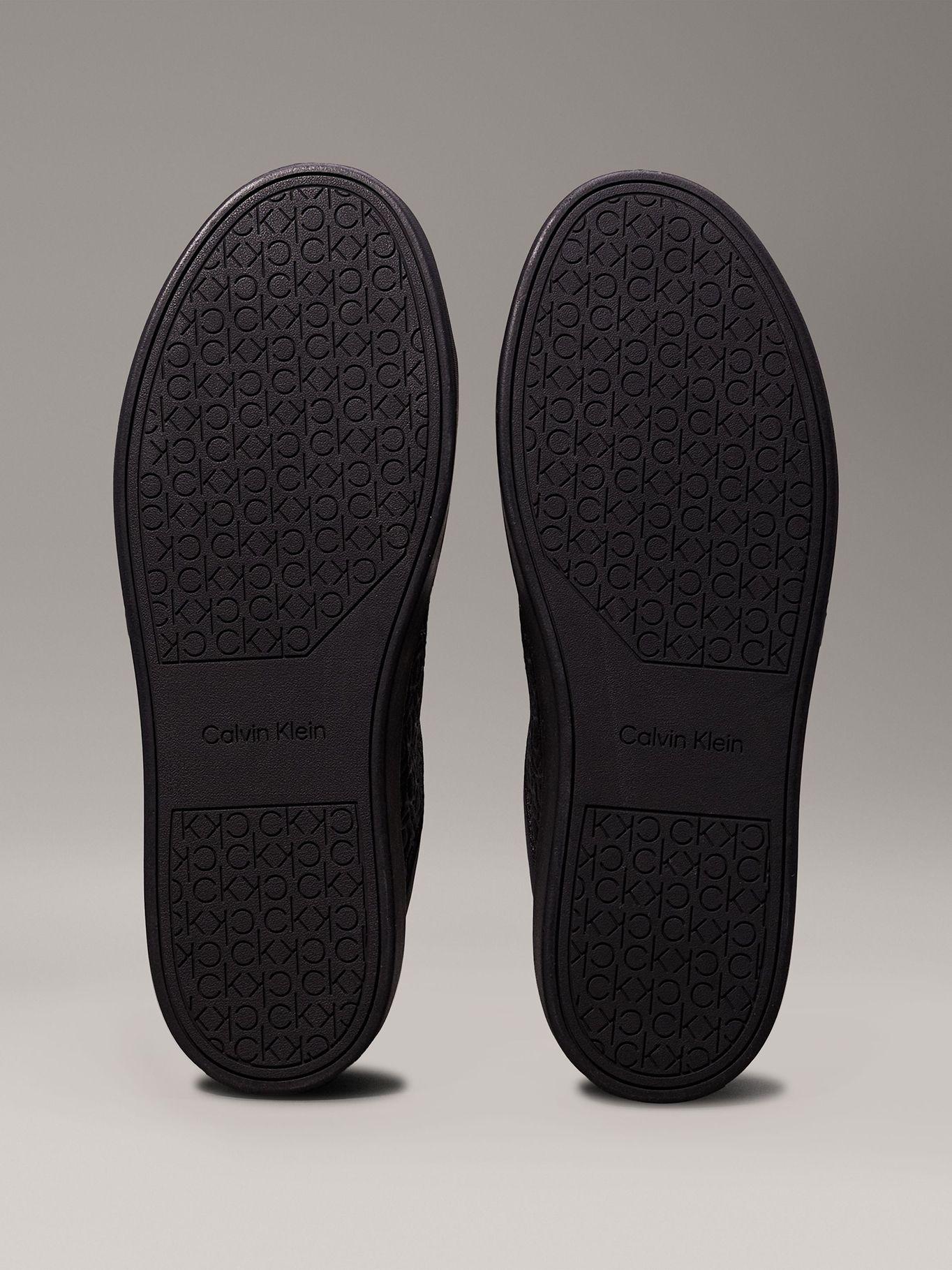 Zapatillas Low Top Lace Mono Negro Calvin Klein-3