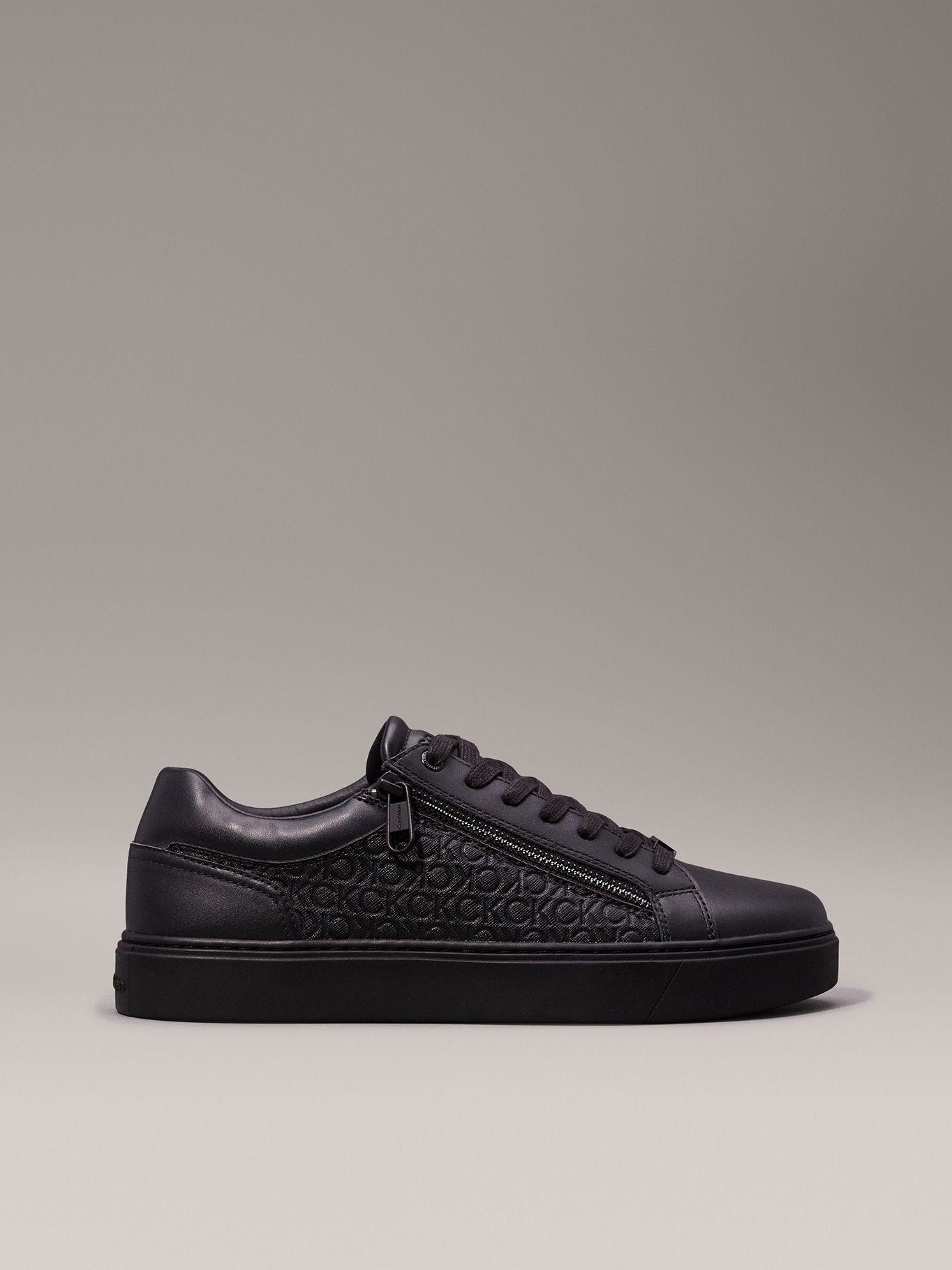 Zapatillas Low Top Lace Mono Negro Calvin Klein-4