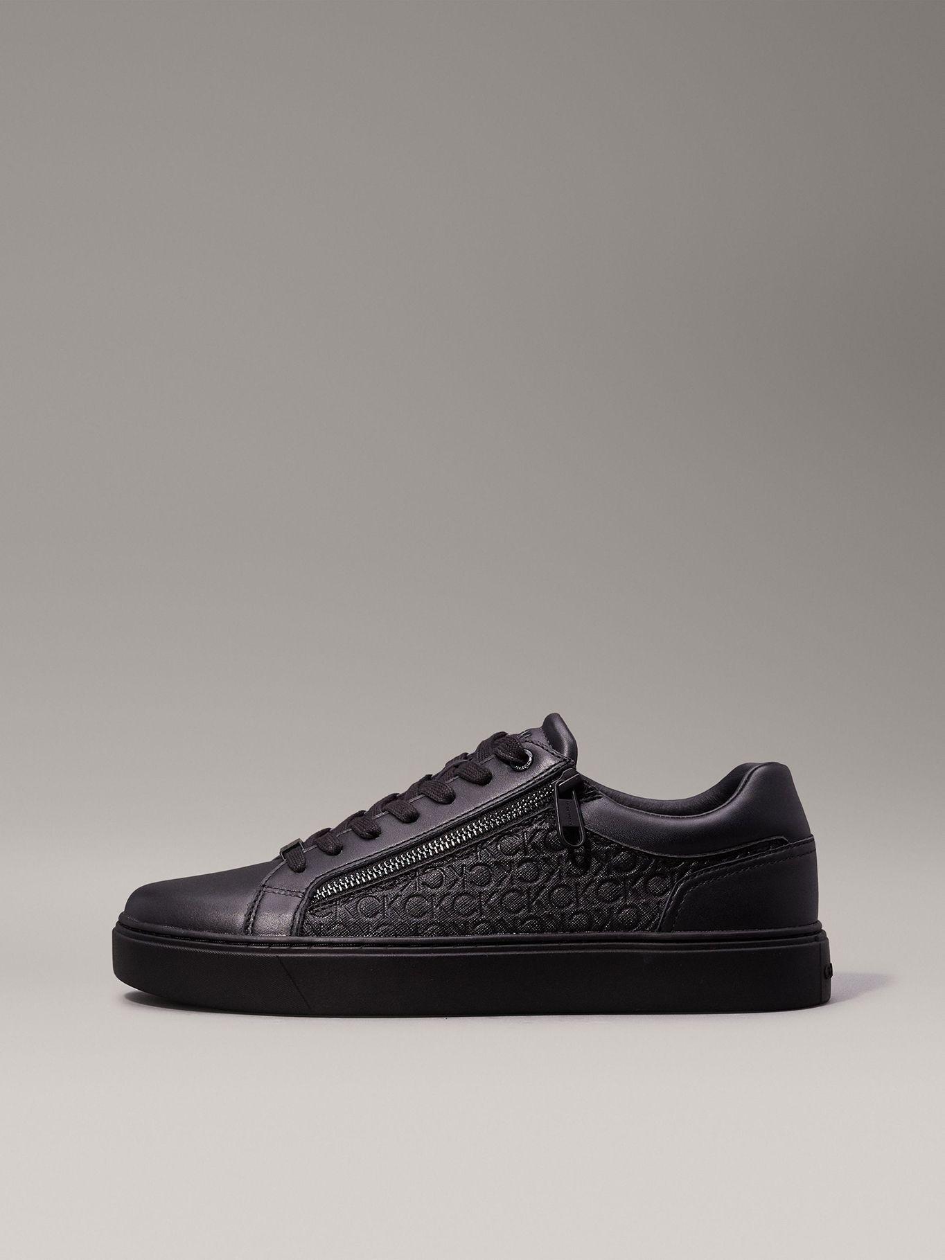 Zapatillas Low Top Lace Mono Negro Calvin Klein-5