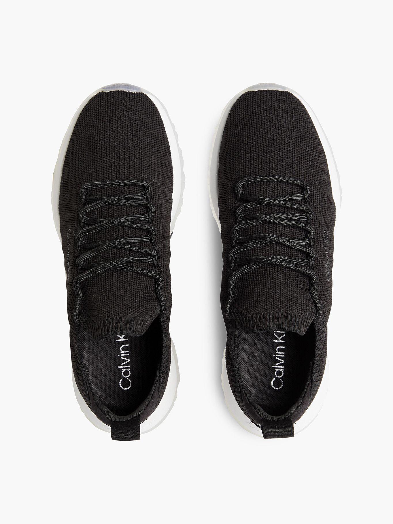 Zapatilla Lace Up Knit Negro Calvin Klein-2