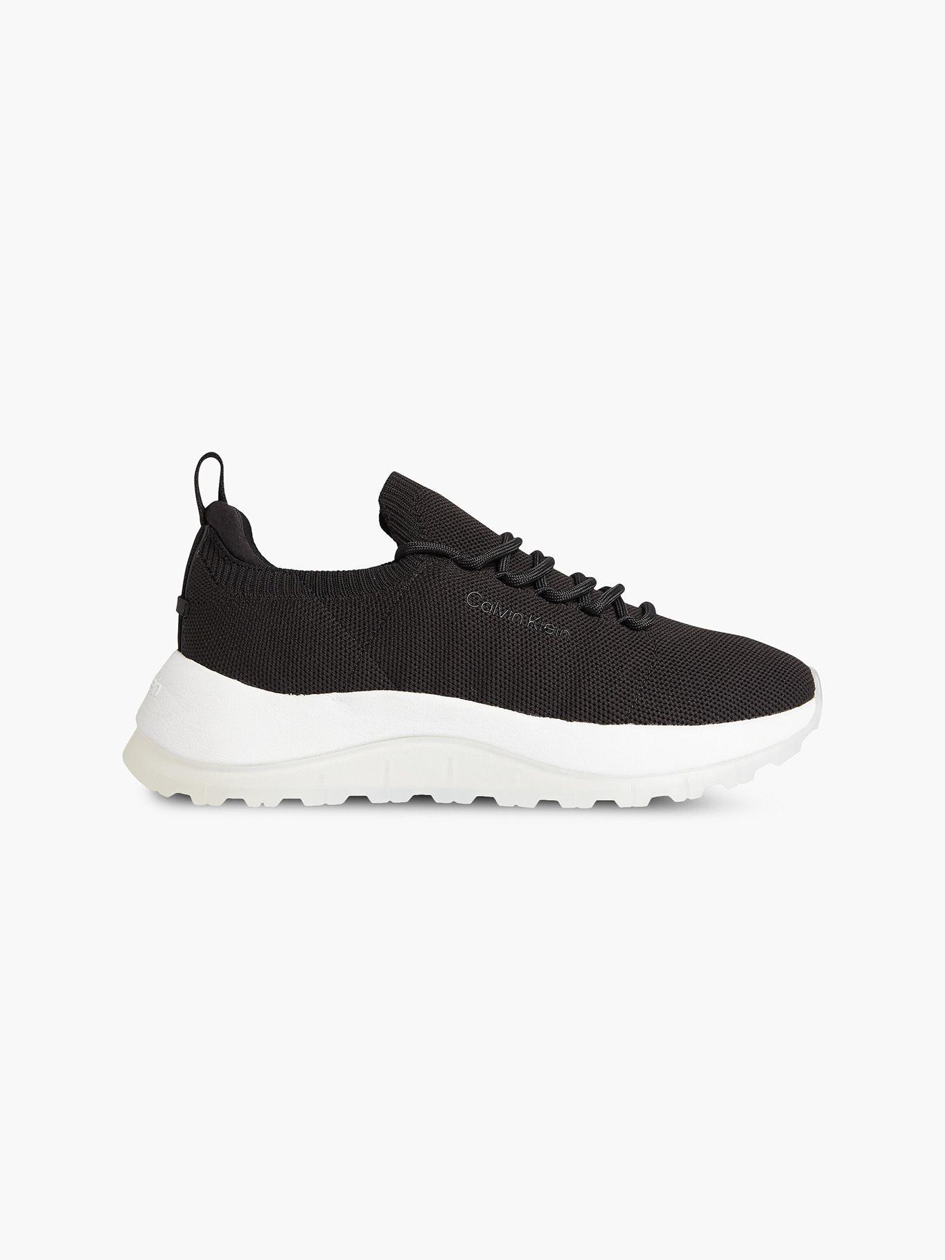 Zapatilla Lace Up Knit Negro Calvin Klein-4