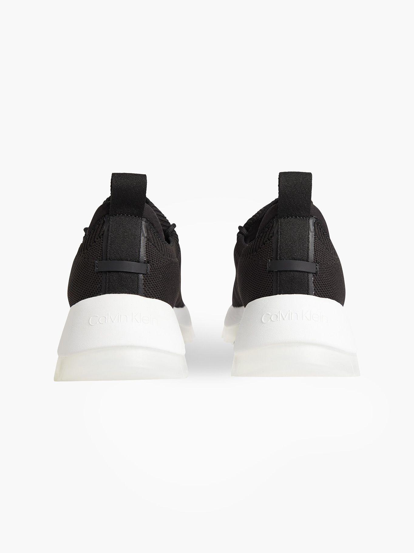 Zapatilla Lace Up Knit Negro Calvin Klein-1