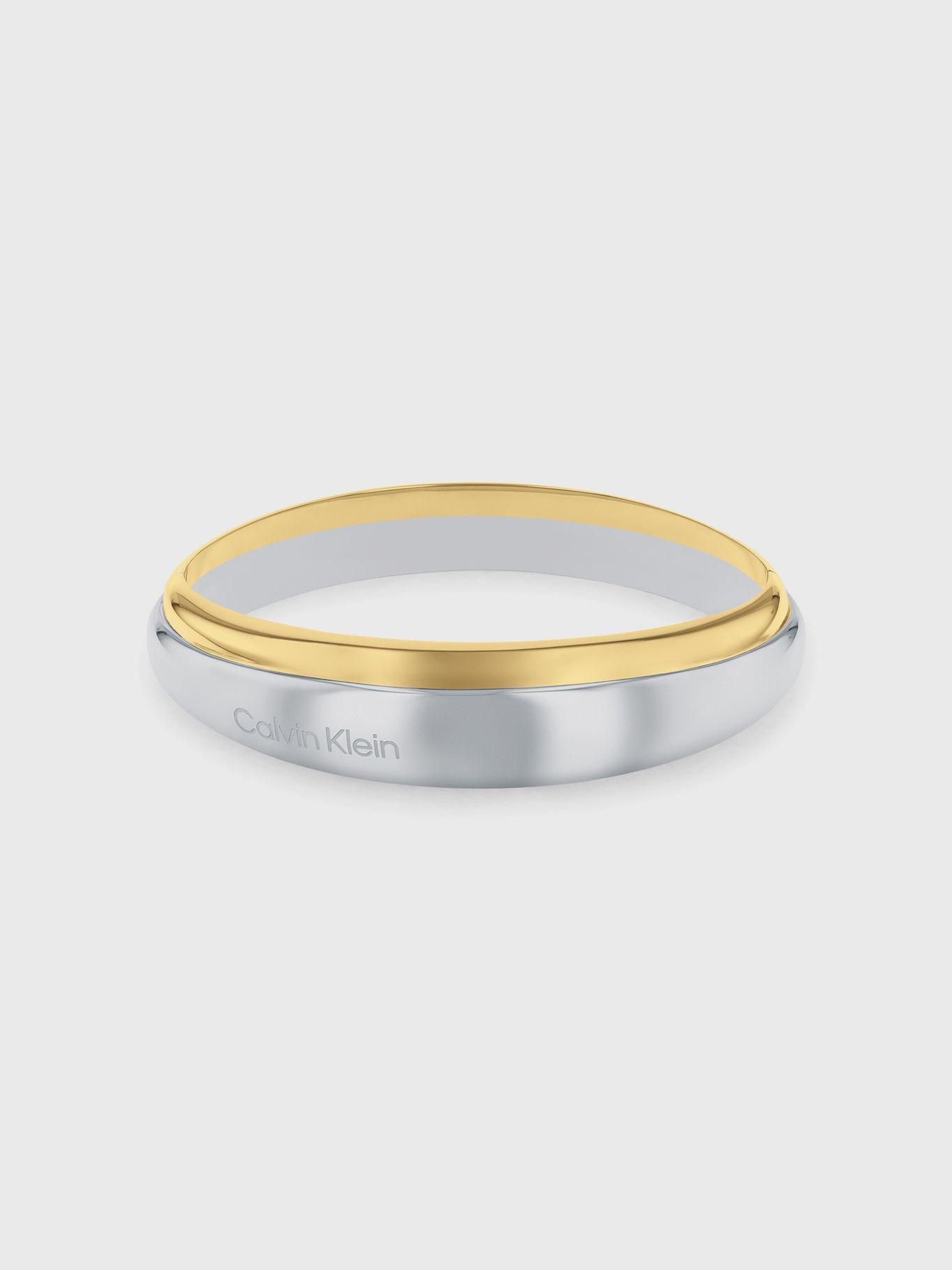 Brazalete Two Tone Plateado Calvin Klein-0