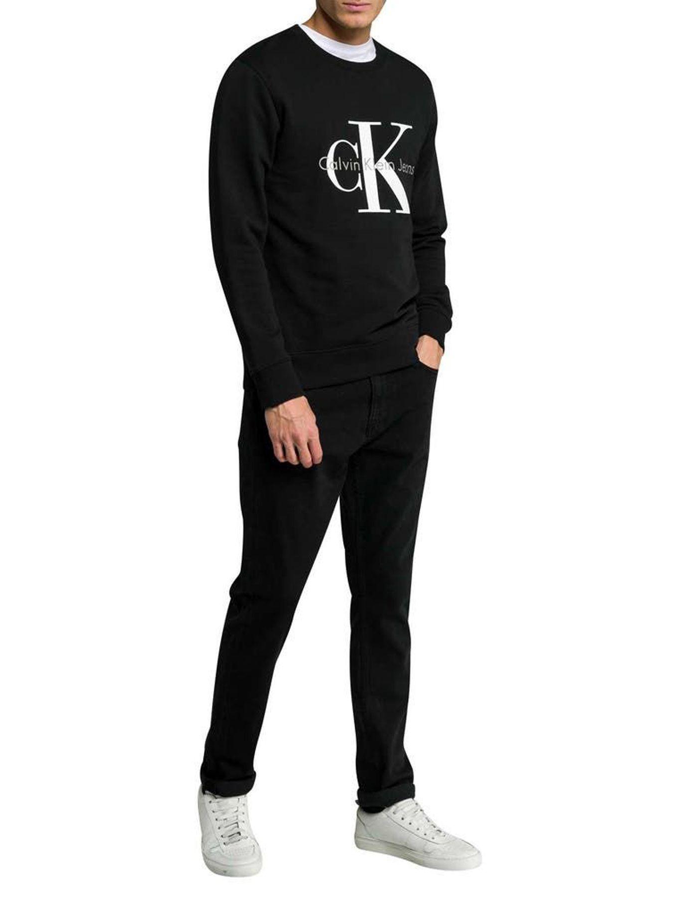 Polerón Crewneck True Negro Calvin Klein-0