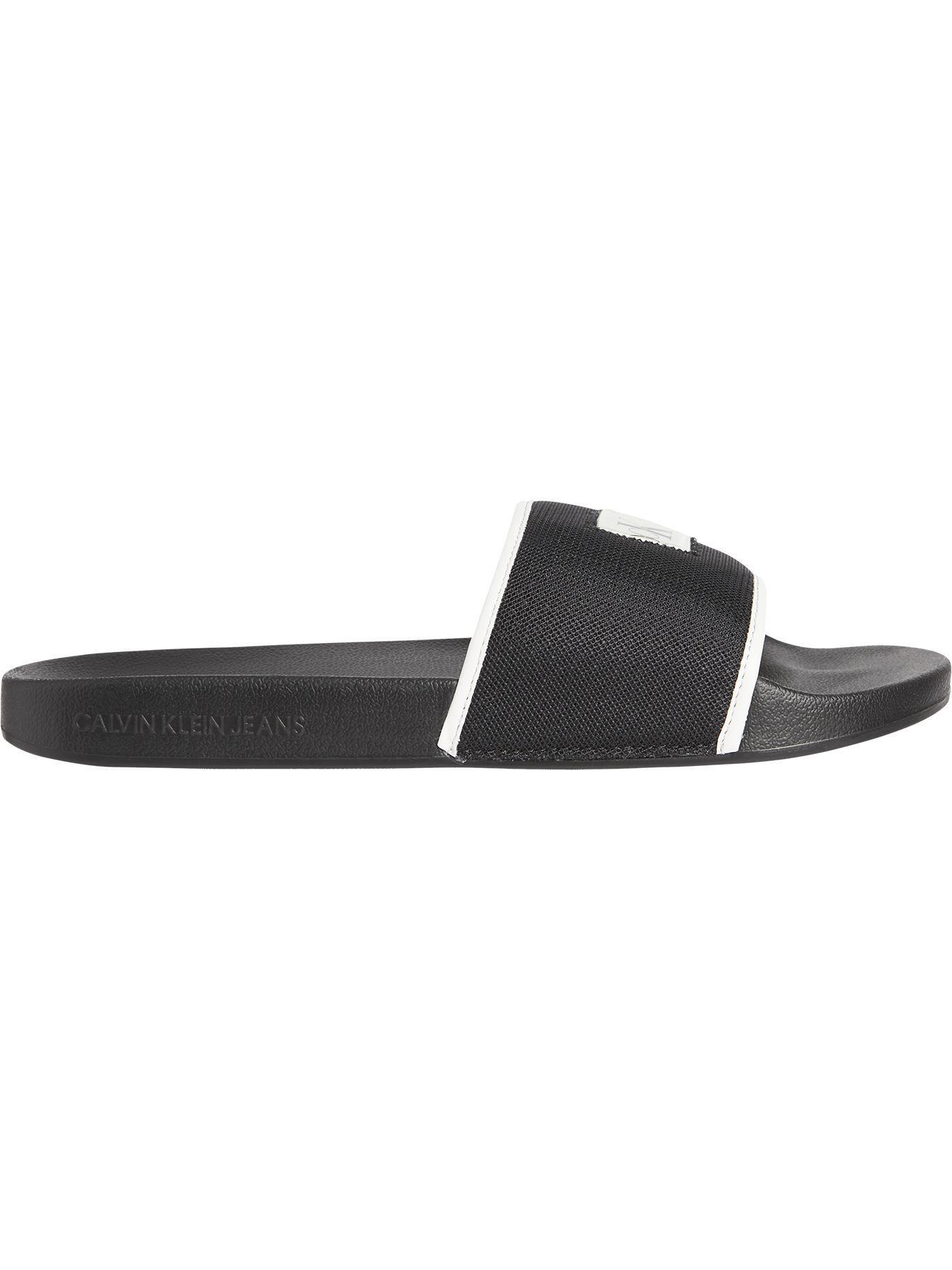 Sandalia Slide Jelly Negro Calvin Klein-4