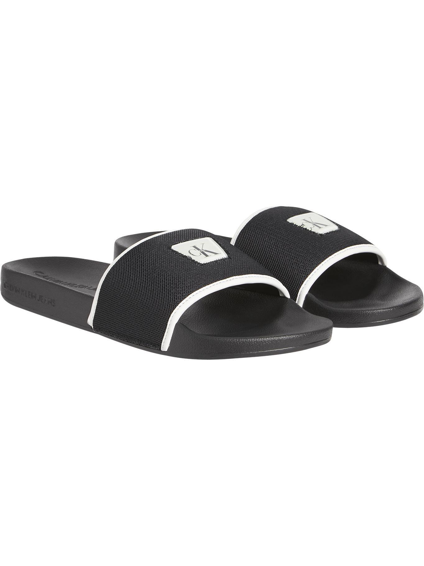 Sandalia Slide Jelly Negro Calvin Klein-0