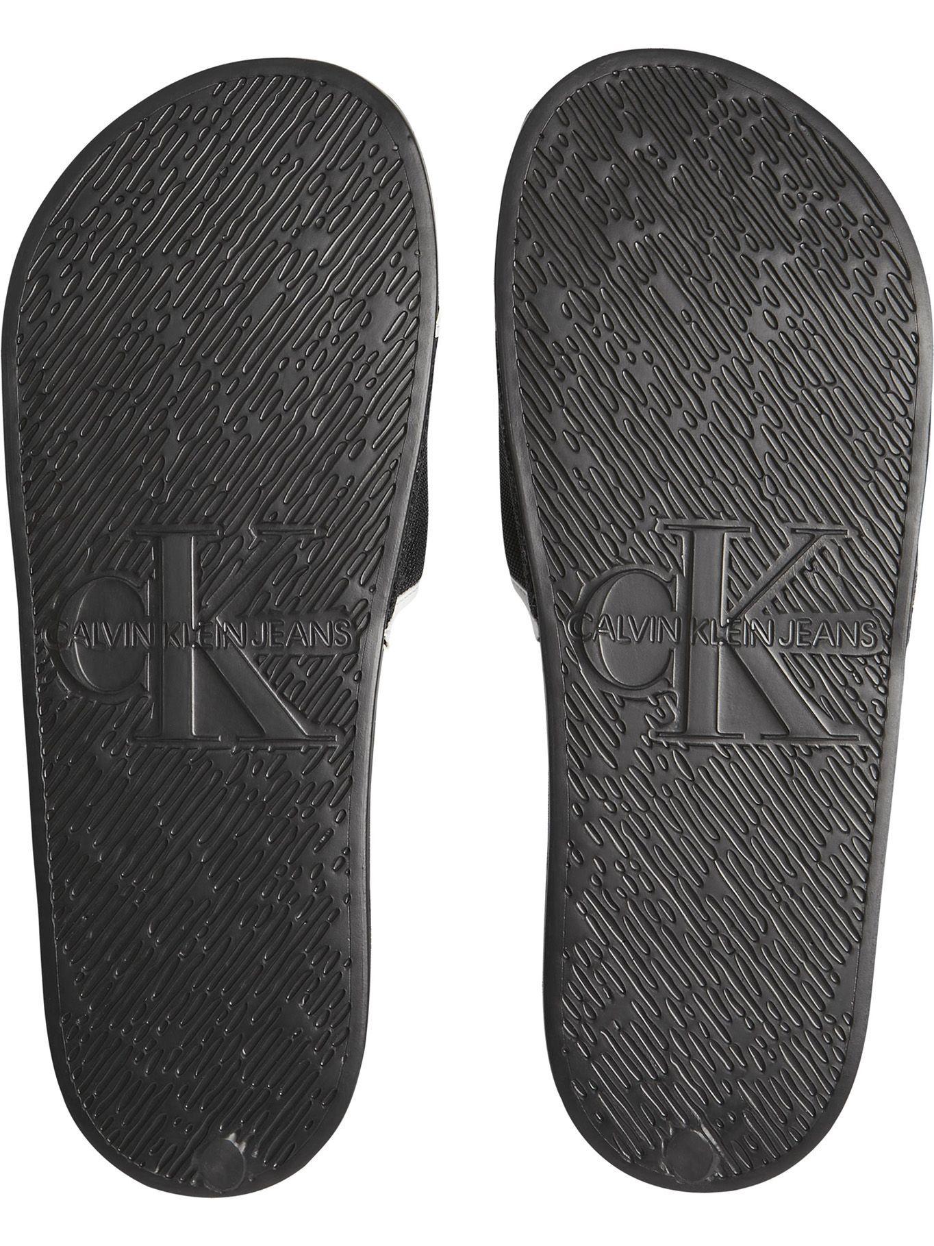 Sandalia Slide Jelly Negro Calvin Klein-3