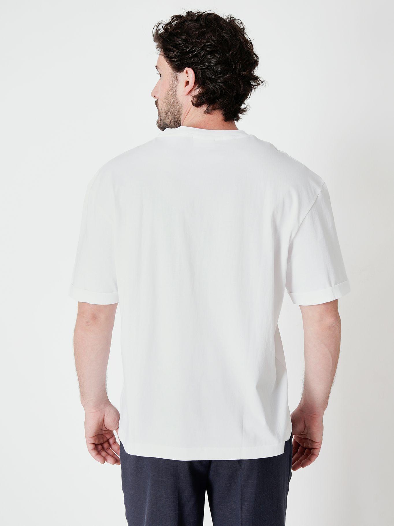 Polera Comfort Pocket  Blanco Calvin Klein-2