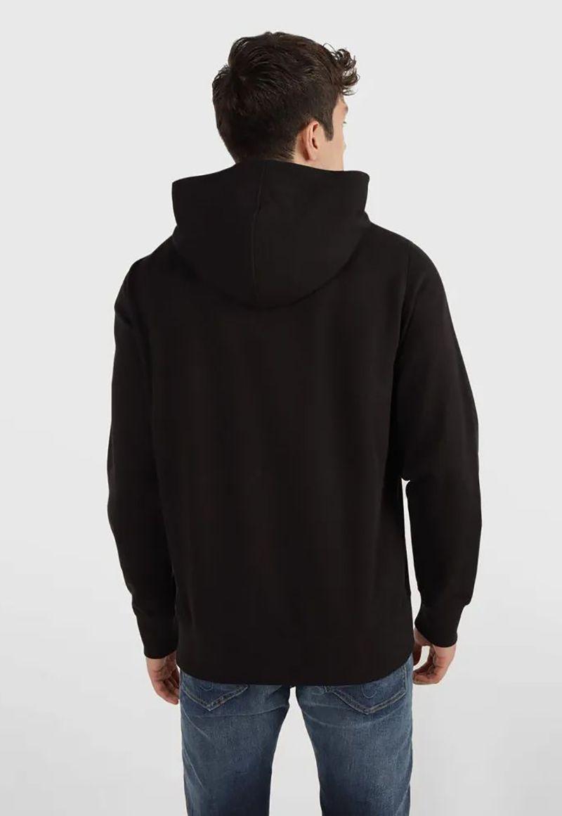 Polerón con Gorro Stacked   Negro Calvin Klein-2