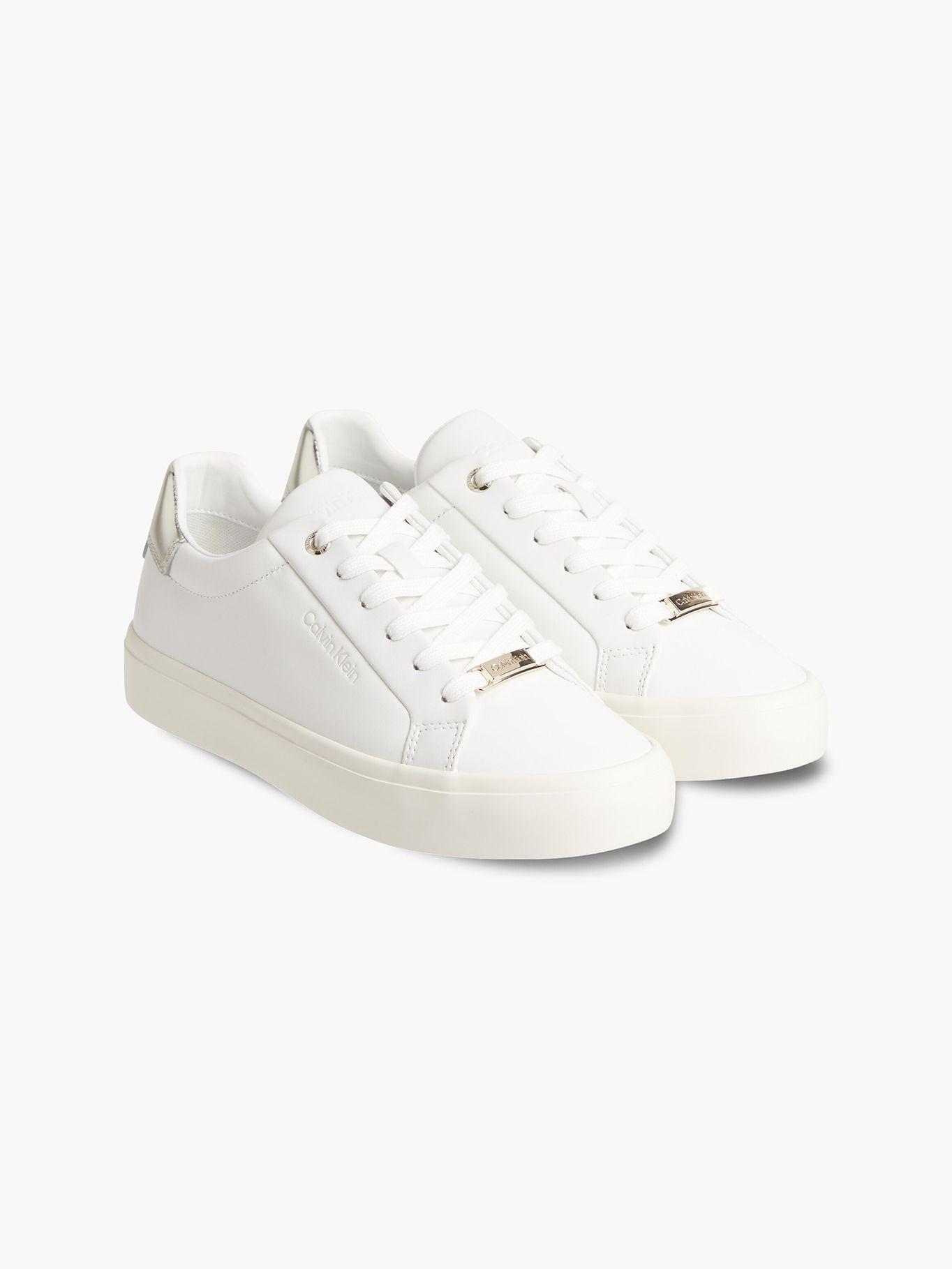 Zapatilla Vulc Lace Up Lth Blanco Calvin Klein-0